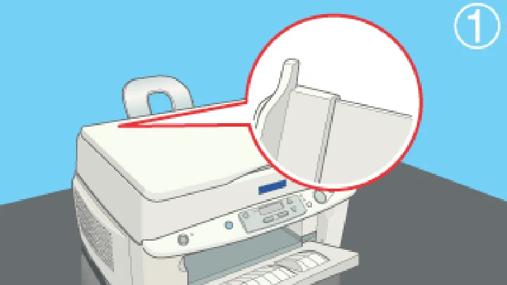 エプソン CC-550L ユーザーズガイド(Macintosh版) — 普通紙/専用紙のセット方法 — 図版 14-1 — 14ページ