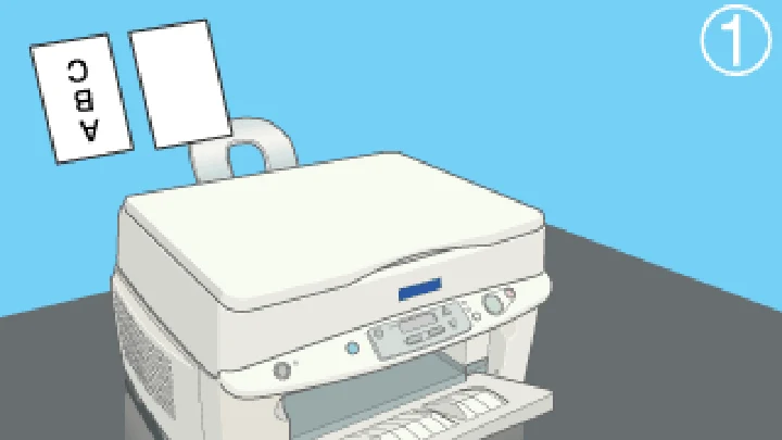 エプソン CC-550L ユーザーズガイド(Macintosh版) — ハガキのセット方法 22 — 図版 22-1 — 22ページ