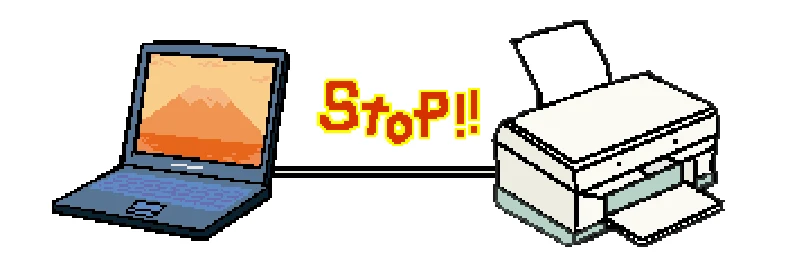 エプソン CC-550L ユーザーズガイド(Macintosh版) — 印刷の中止方法 — 図版 33-1 — 33ページ