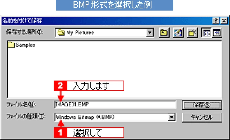 エプソン CC-550L ユーザーズガイド(Macintosh版) — 画像ファイル形式について — 図版 64-1 — 64ページ