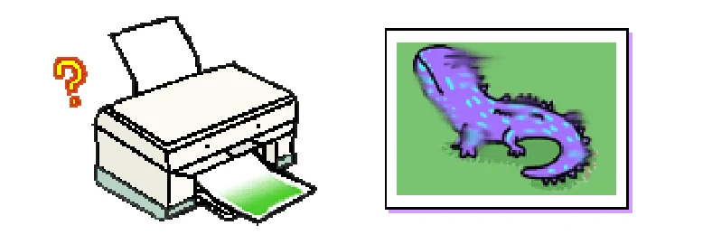 エプソン CC-550L ユーザーズガイド(Macintosh版) — 印刷面がこすれる、汚れる — 図版 74-1 — 74ページ