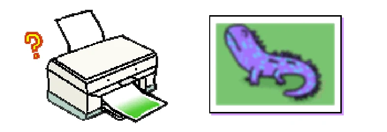 エプソン CC-550L ユーザーズガイド(Macintosh版) — 印刷がぼやける、にじむ、濃い — 図版 76-1 — 76ページ