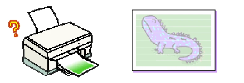 エプソン CC-550L ユーザーズガイド(Macintosh版) — 印刷がかすれる、薄い 、印刷した文字や罫線に白スジが入る — 図版 79-1 — 79ページ