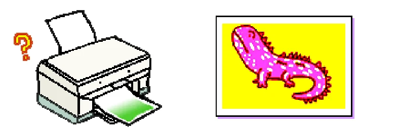 エプソン CC-550L ユーザーズガイド(Macintosh版) — 色合いがおかしい、印刷されない色がある、インクが出ない — 図版 85-1 — 85ページ