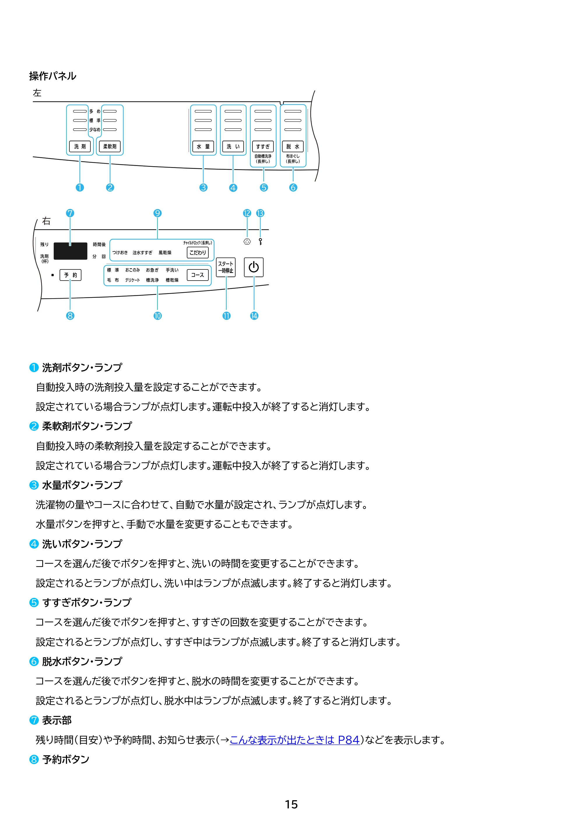 アイリスオーヤマ ITW-100A03 取扱説明書 — 原本ページ — 15ページ