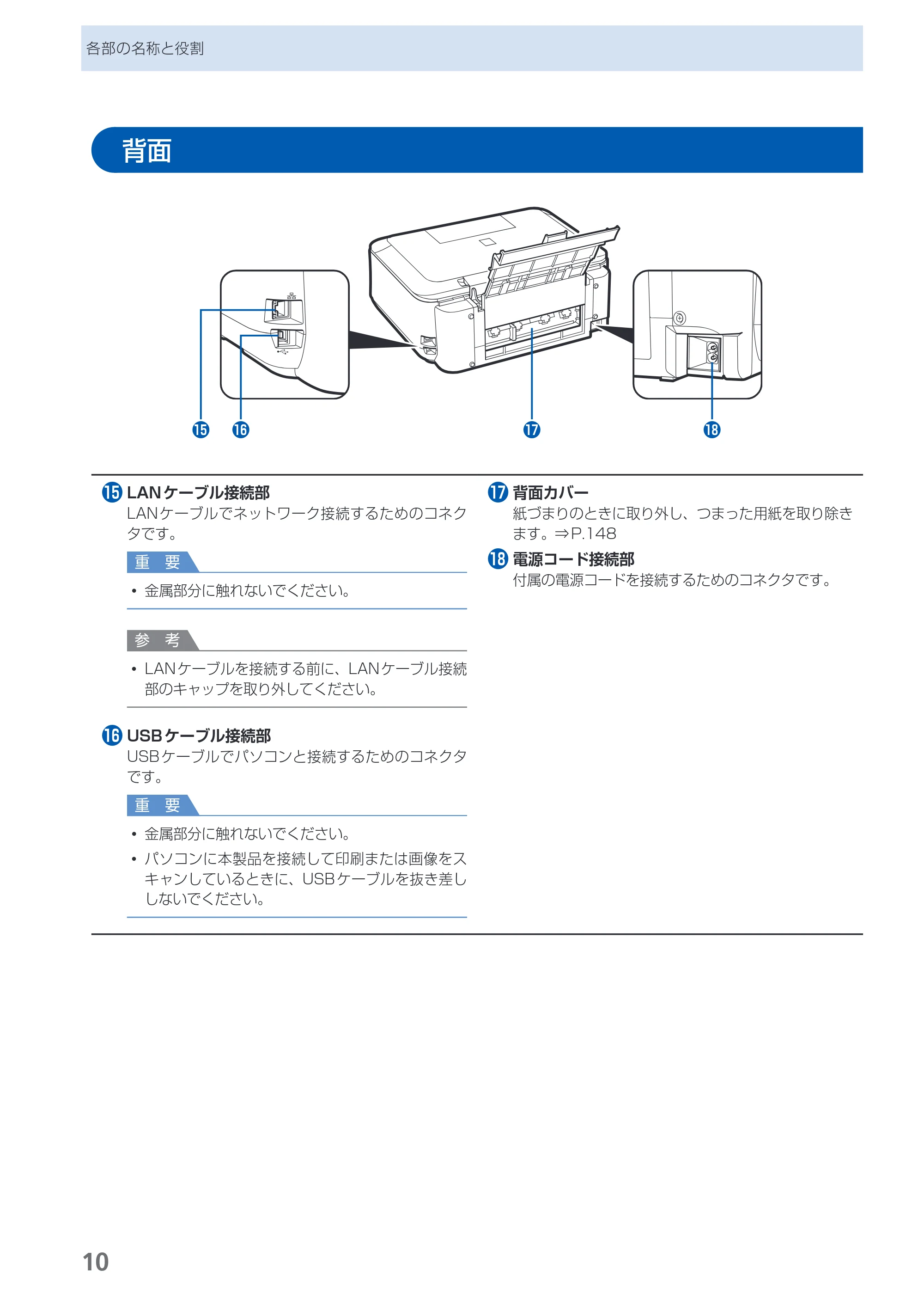 キヤノン PIXUS MP640 らくらく操作ガイド (PDF形式/25.98Mバイト) — 原本ページ — 12ページ