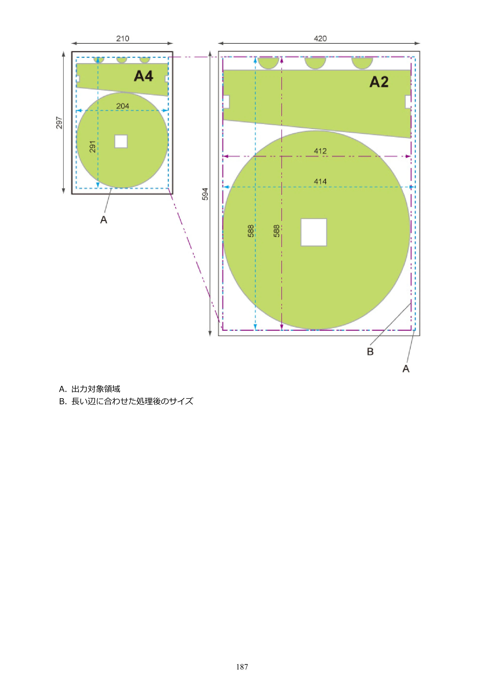 キヤノン TM-300/TM-300 MFP TM-300 オンラインマニュアル PDF版（Mac版）2023年1月26日更新（PDF：19.3MB） — 原本ページ — 187ページ