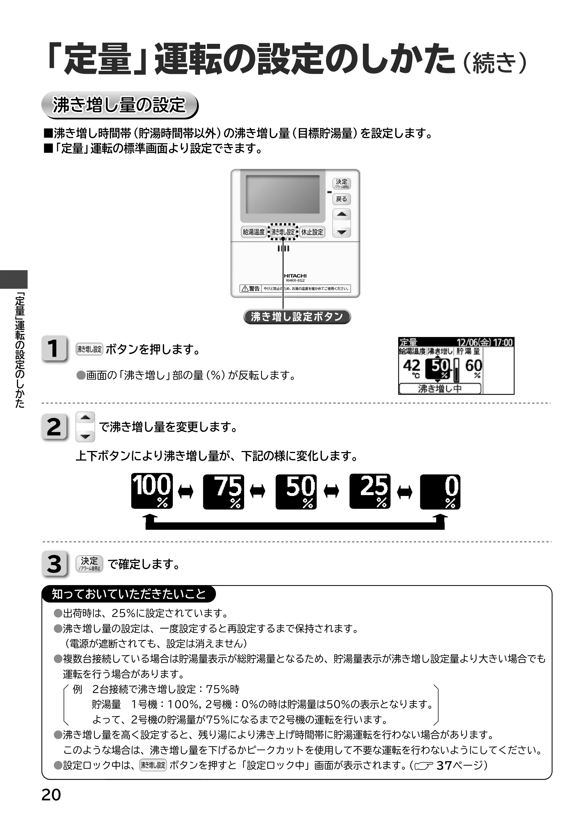 日立 RHK-15ED / RHK-15EDK 取扱説明書 — 原本ページ — 20ページ