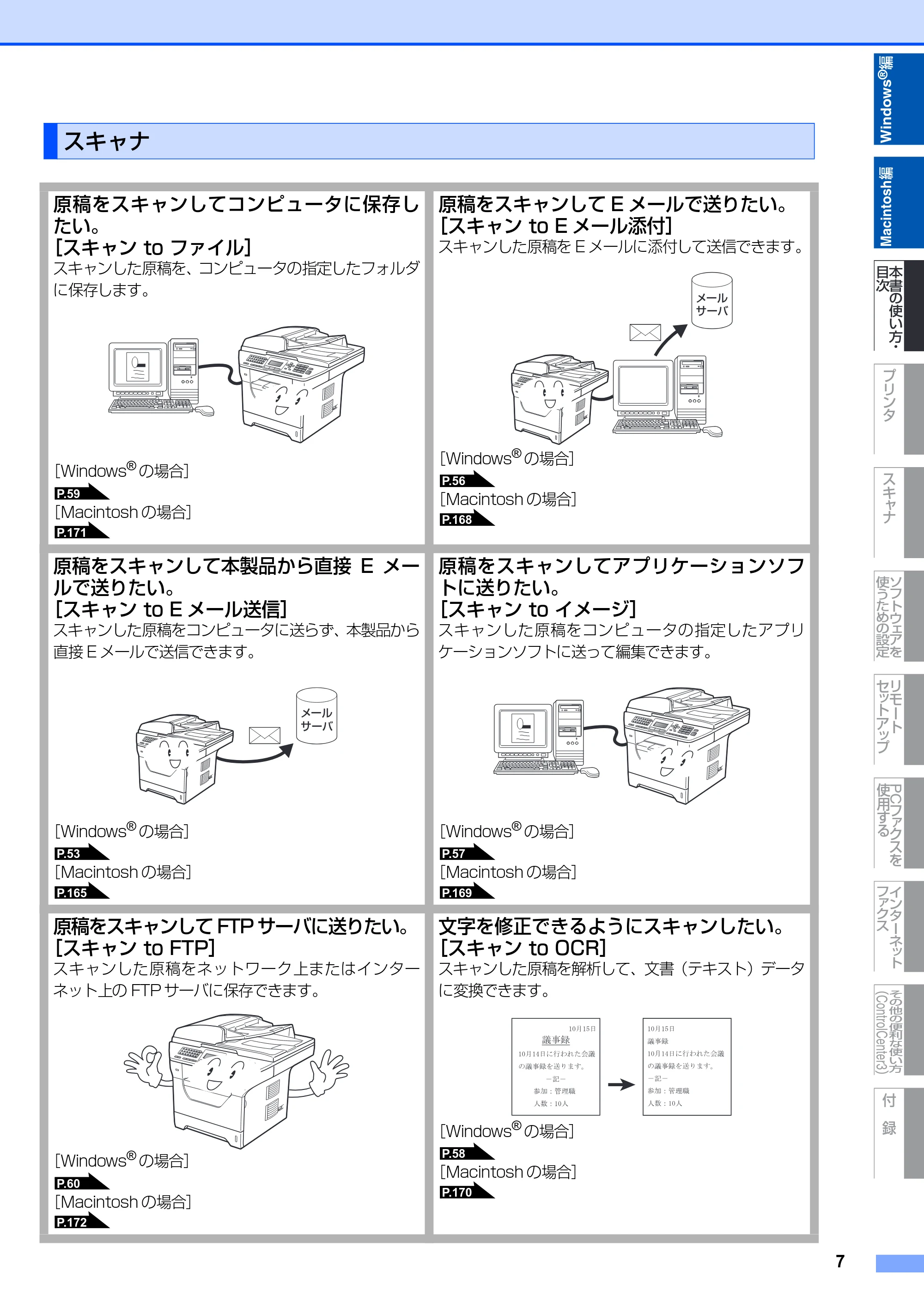 ブラザー MFC-8890DW ユーザーズガイド ～応用編～ — 原本ページ — 8ページ