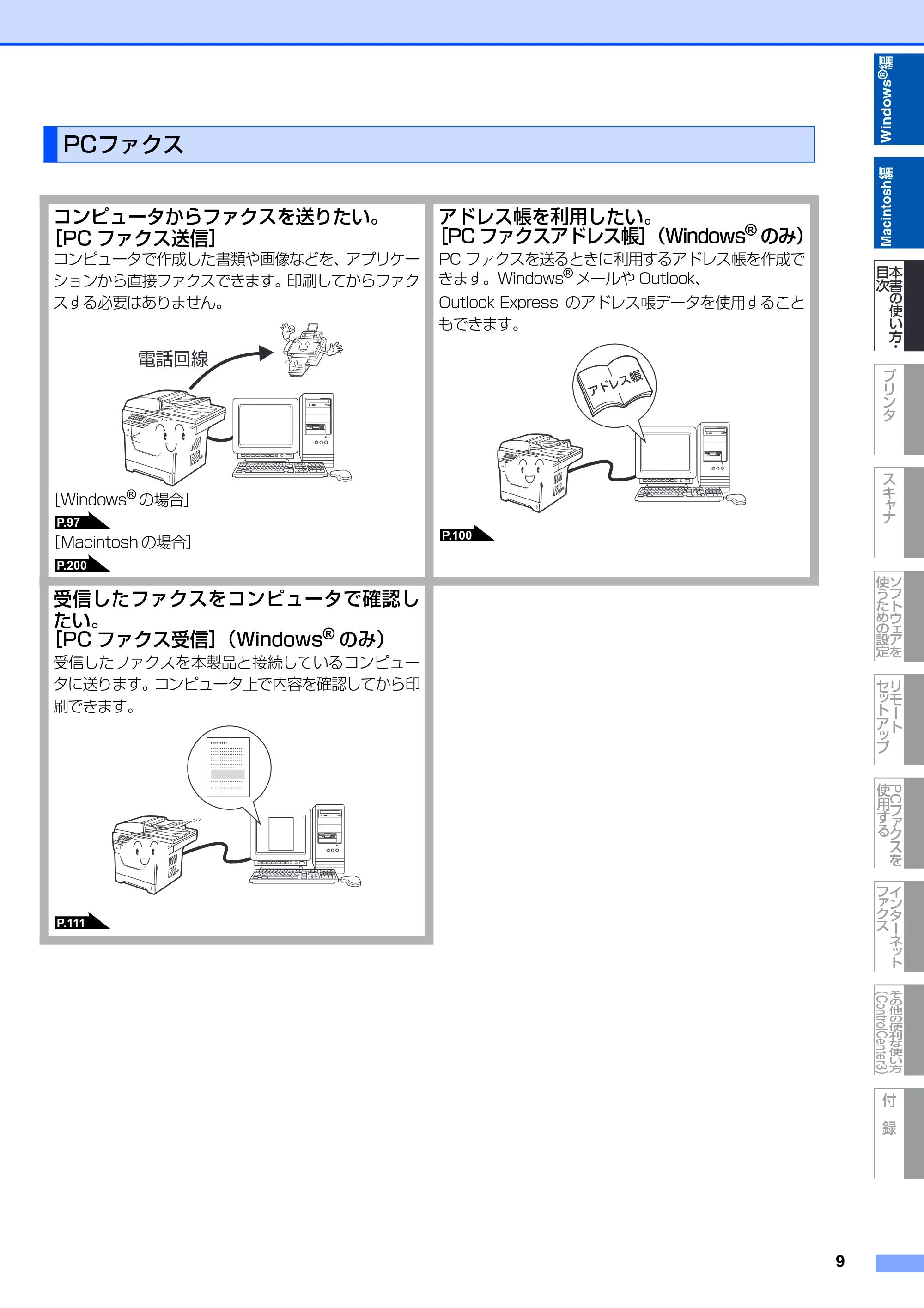 ブラザー MFC-8890DW ユーザーズガイド ～応用編～ — 原本ページ — 10ページ