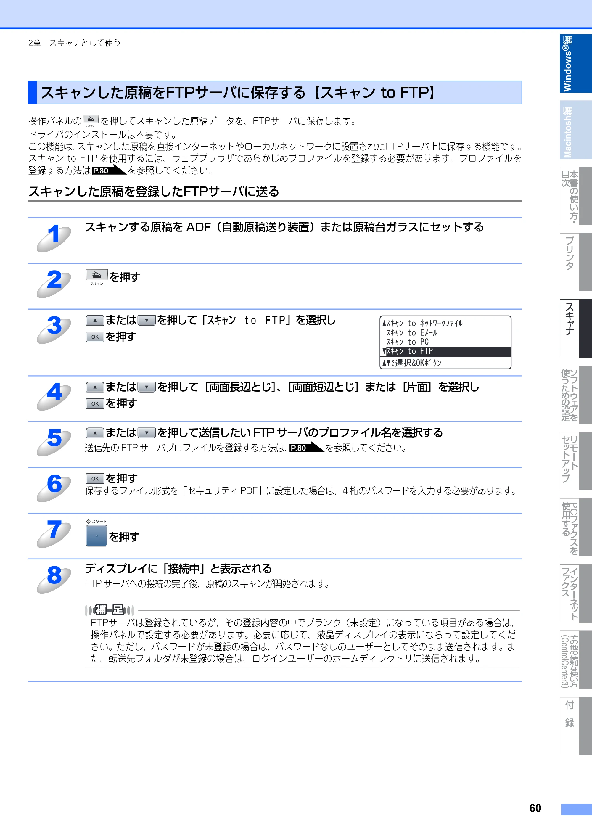 ブラザー MFC-8890DW ユーザーズガイド ～応用編～ — 原本ページ — 61ページ
