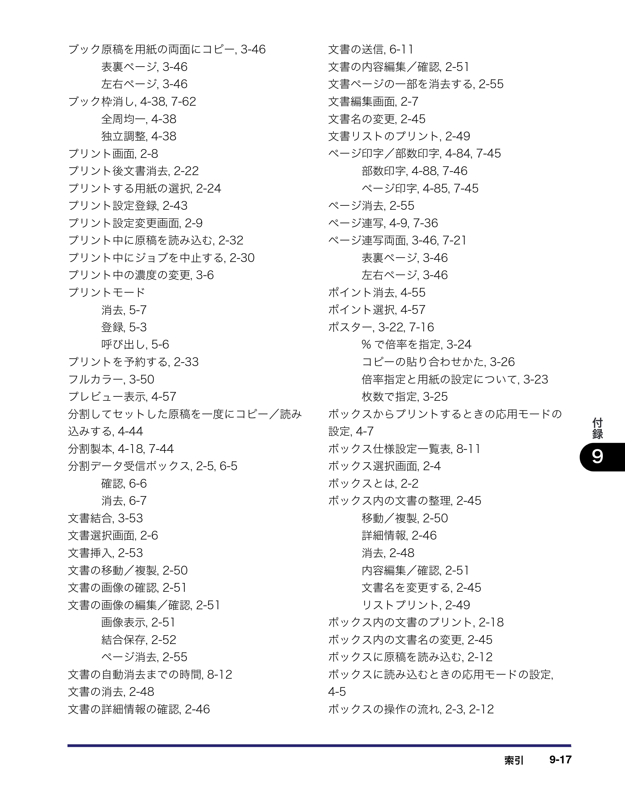 キヤノン iR C3580/C3580F/C3080/C3080F コピー／ボックスガイド （PDF形式／16.85Mバイト） — 原本ページ — 391ページ