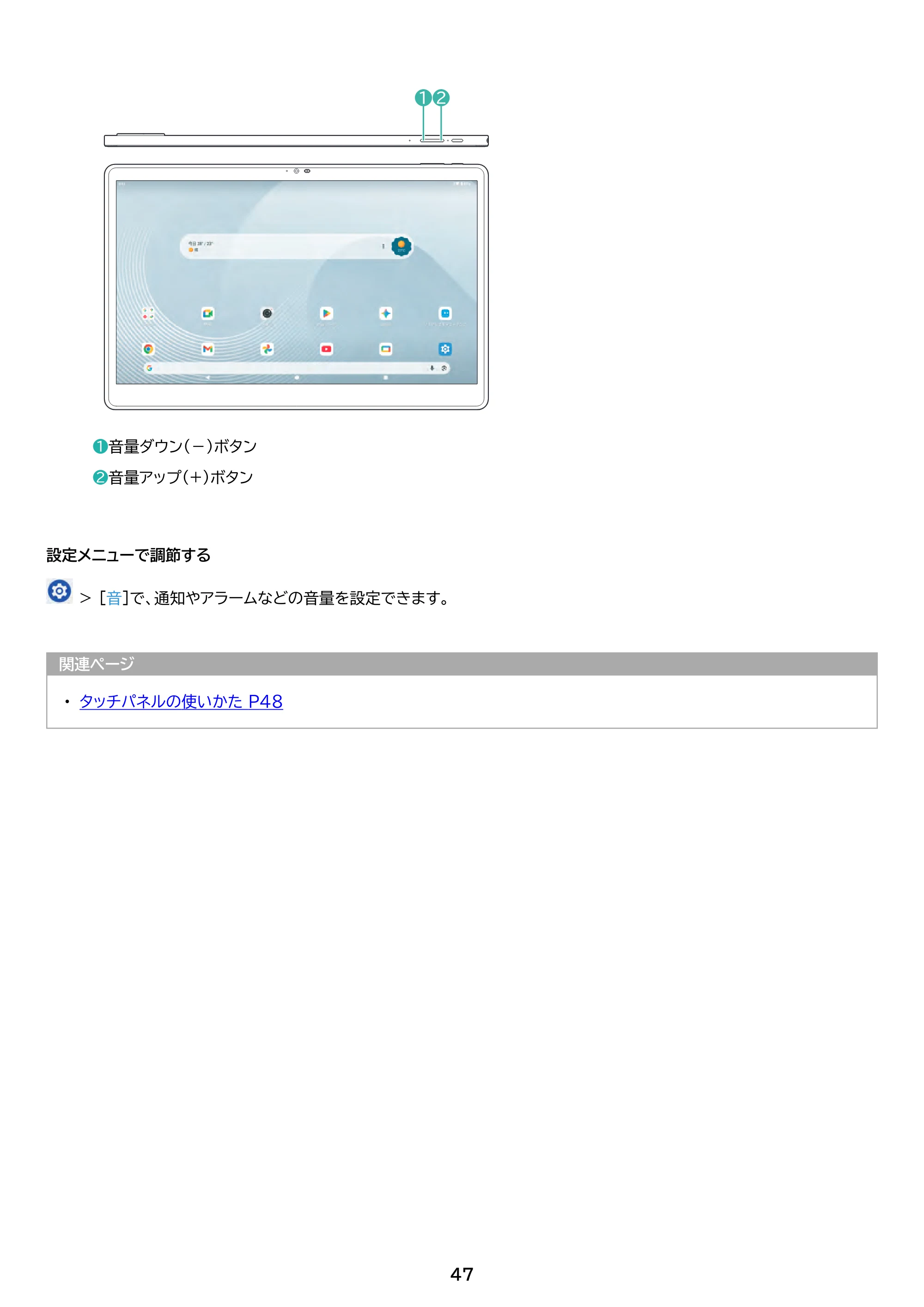 アイリスオーヤマ TM15F1Q74-V1B 取扱説明書 — 原本ページ — 47ページ