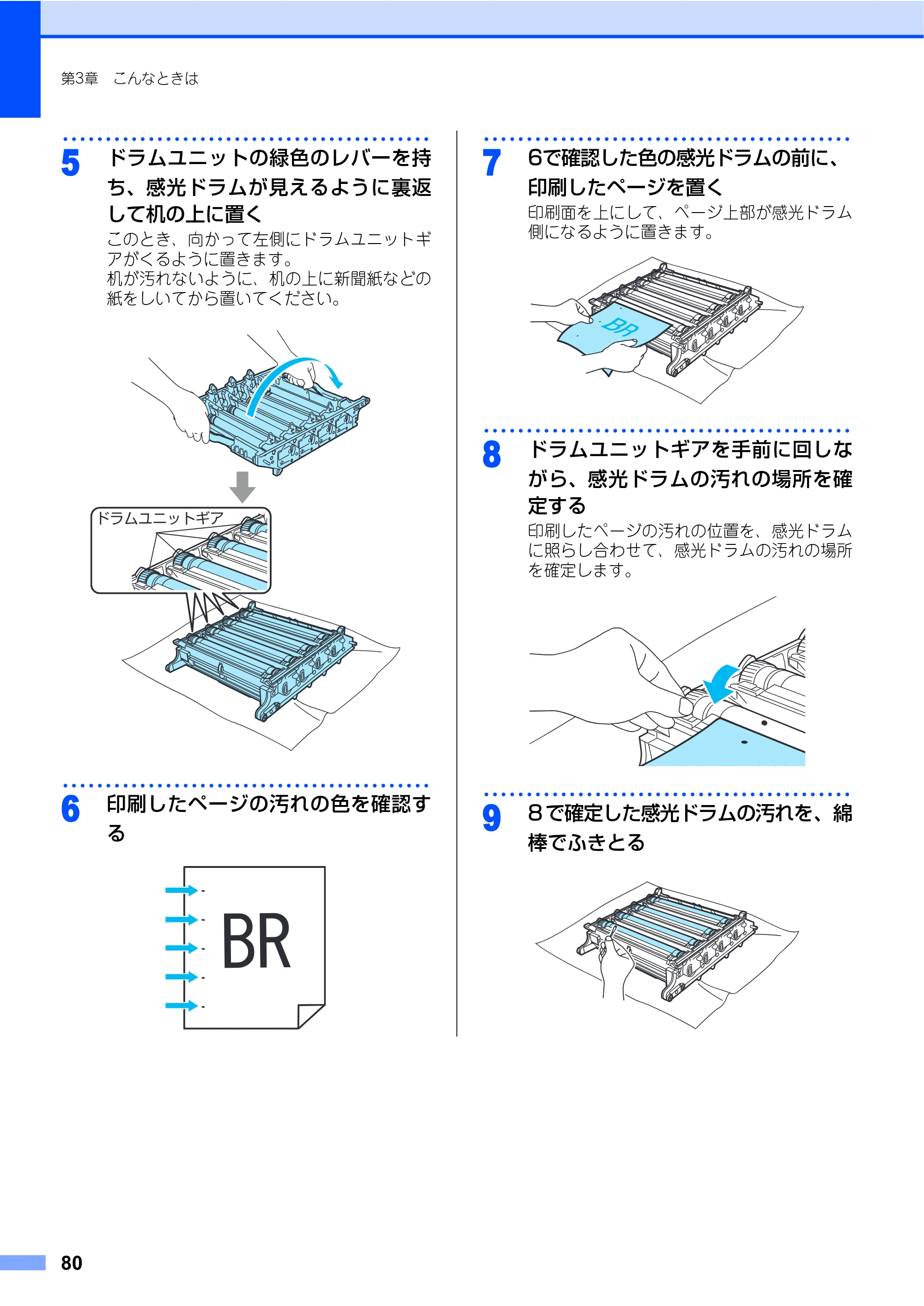 ブラザー DCP-9040CN 取扱説明書（本体） — 原本ページ — 80ページ