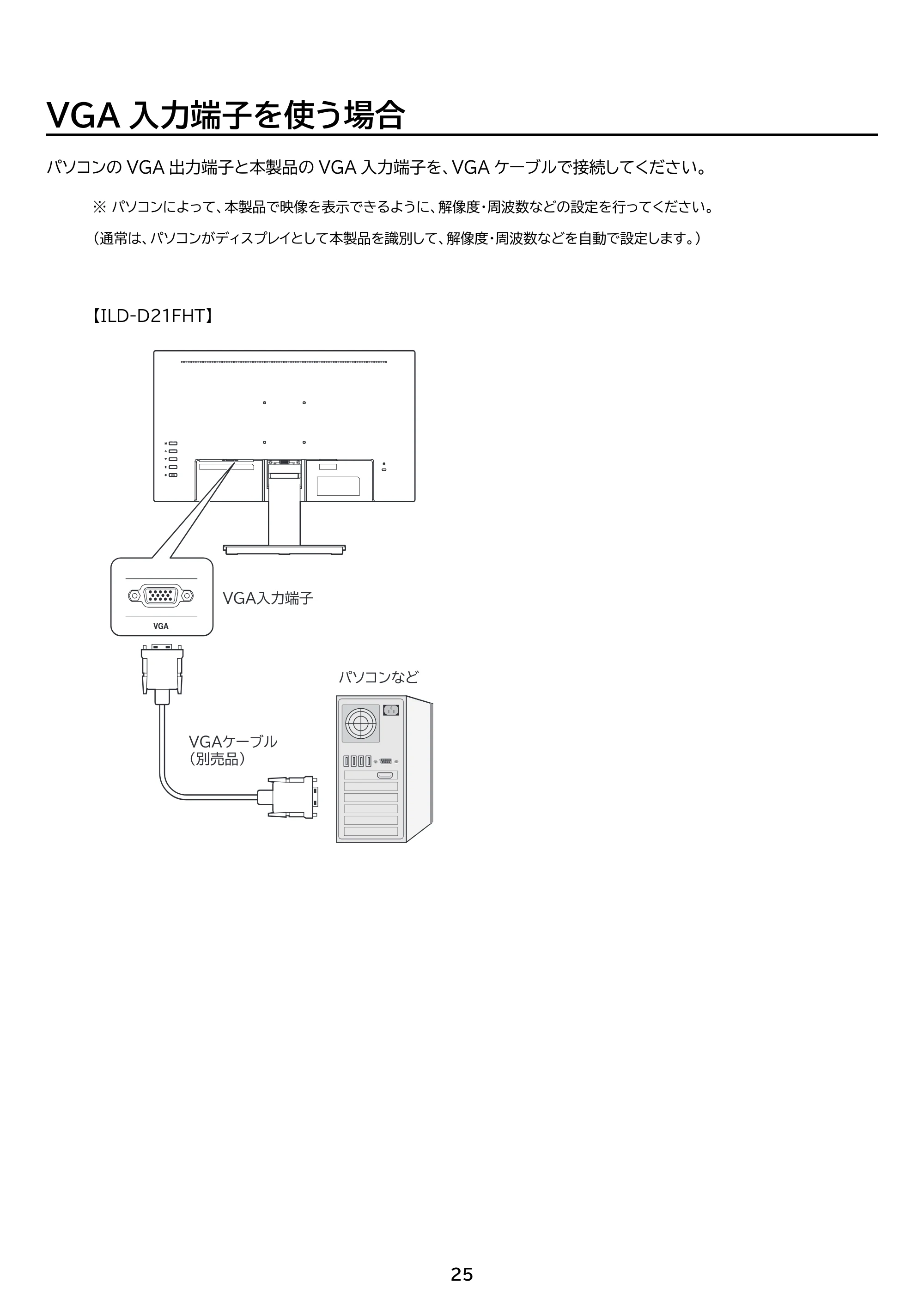 アイリスオーヤマ ILD-D23FHT 取扱説明書 — 原本ページ — 25ページ