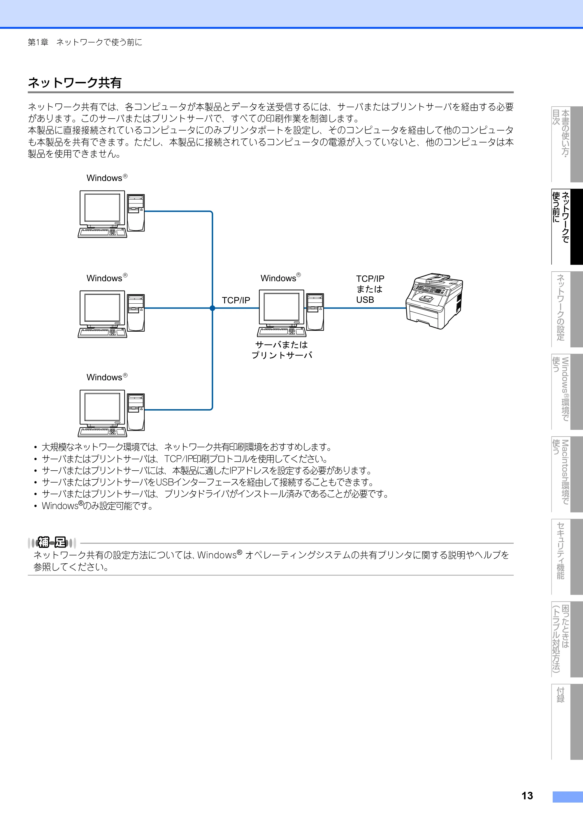 ブラザー DCP-9010CN / MFC-9120CN ユーザーズガイド ～ネットワーク設定編～ — 原本ページ — 14ページ