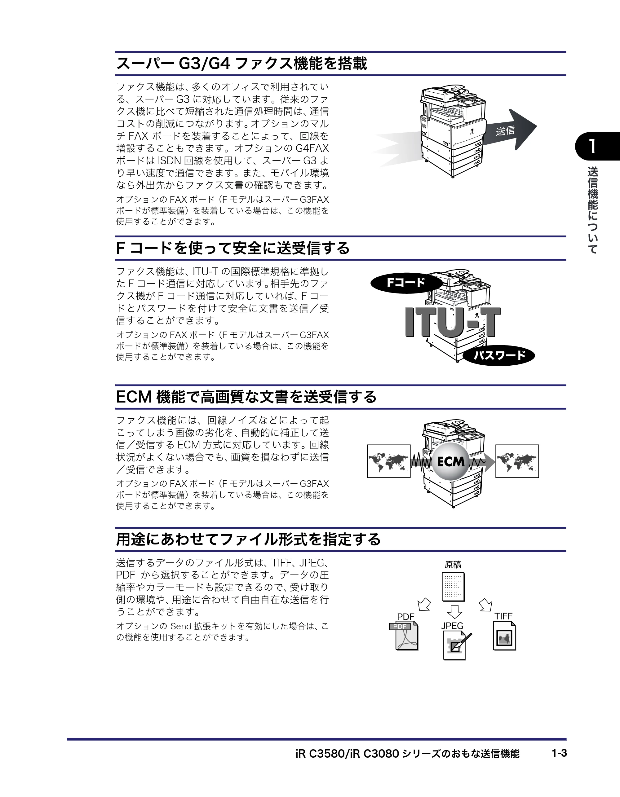 キヤノン iR C3580/C3580F/C3080/C3080F 送信/ファクスガイド (PDF形式/21.5Mバイト) — 原本ページ — 19ページ
