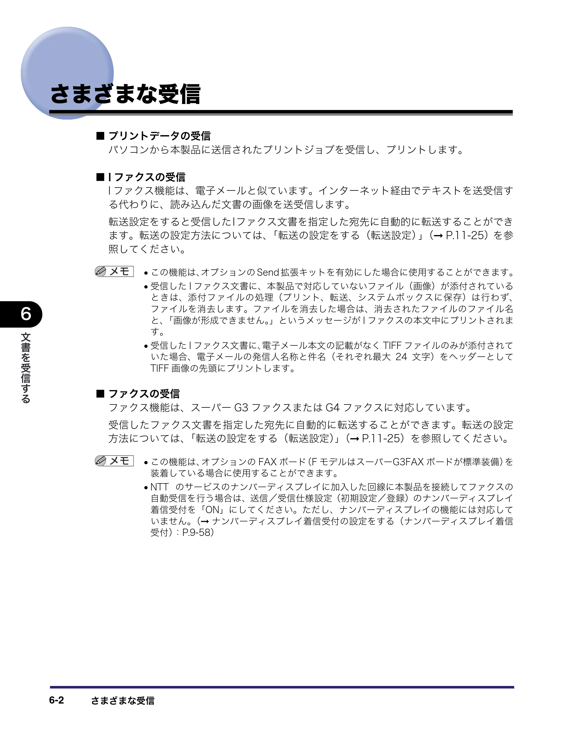 キヤノン iR C3580/C3580F/C3080/C3080F 送信/ファクスガイド (PDF形式/21.5Mバイト) — さまざまな受信 — 原本ページ — 178ページ