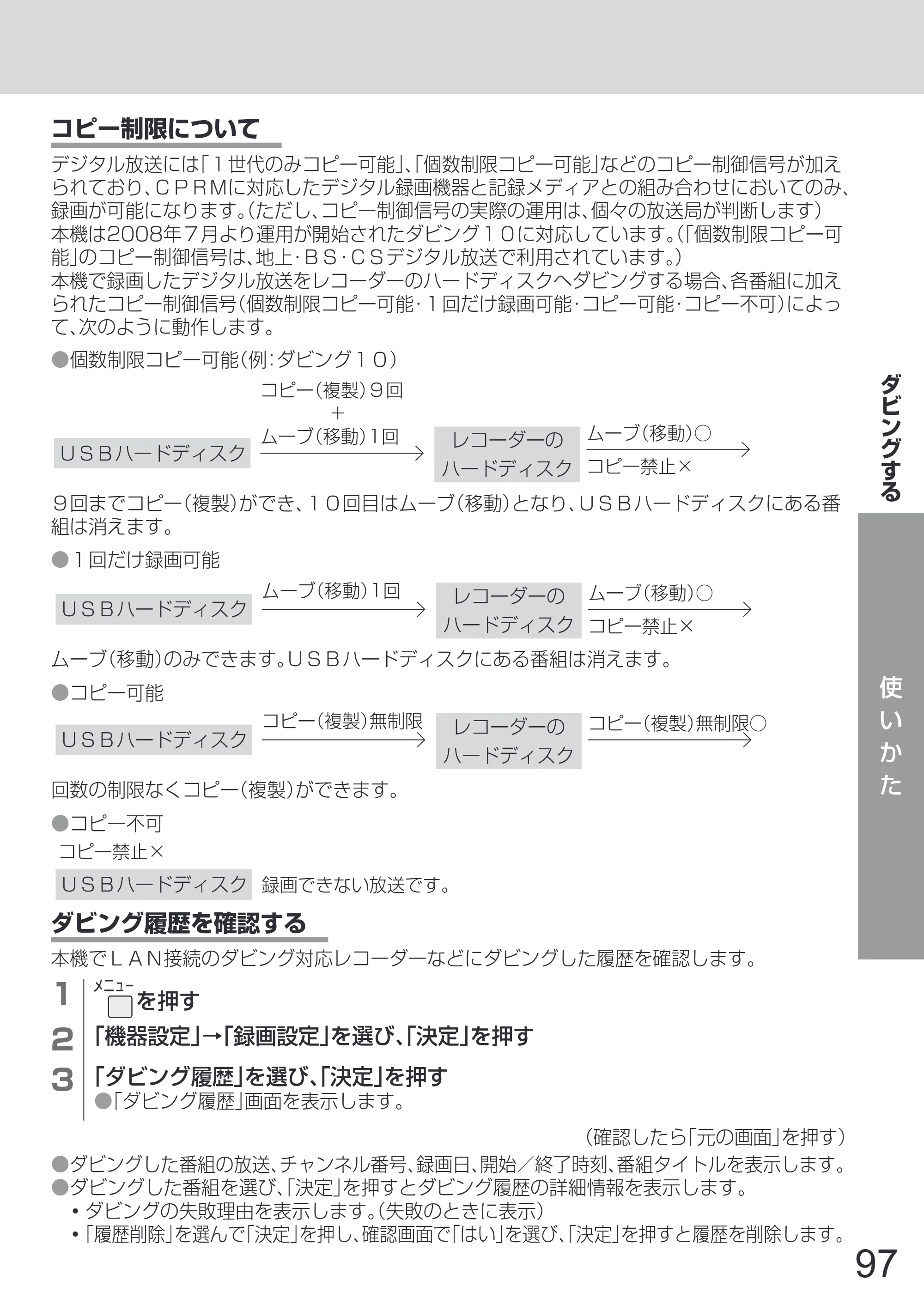 日立 L65-Z2 取扱説明書 — 原本ページ — 97ページ