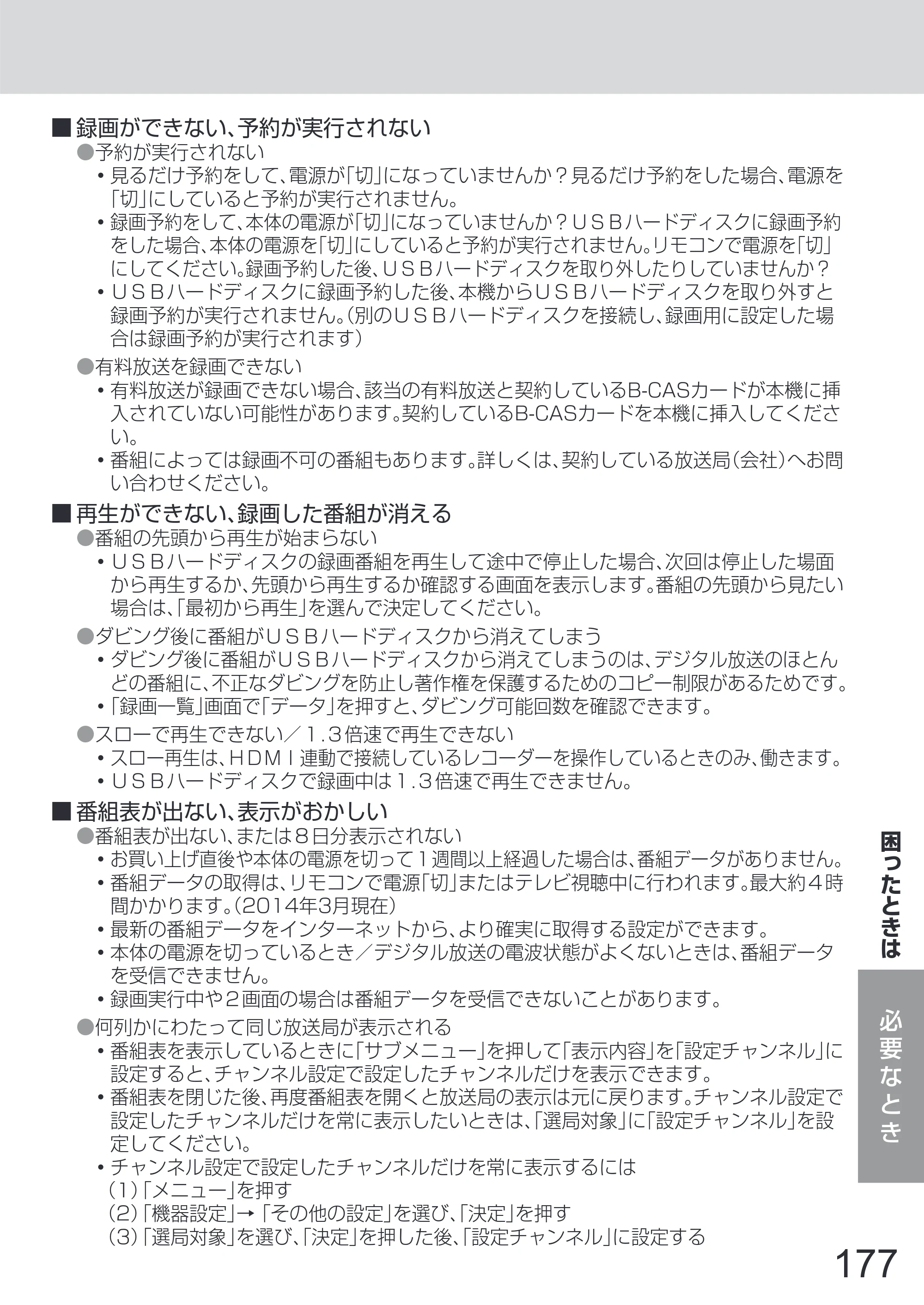 日立 L65-Z2 取扱説明書 — 原本ページ — 177ページ
