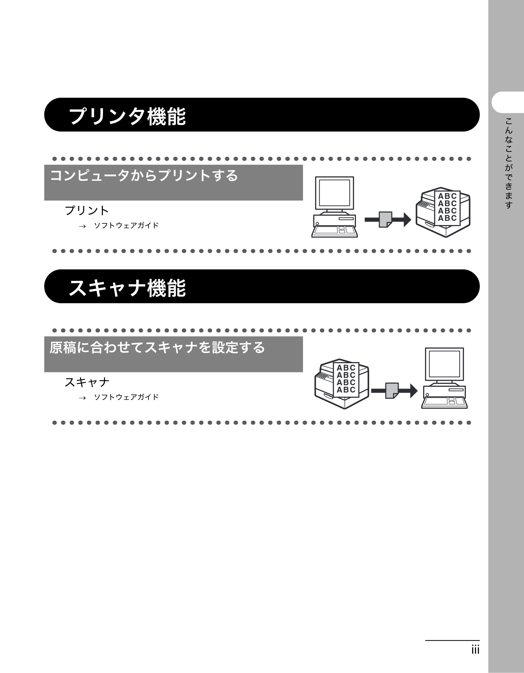 キヤノン MF3220 操作ガイド (基本編) (PDF形式/2.91Mバイト) — プリンタ機能 — 原本ページ — 4ページ