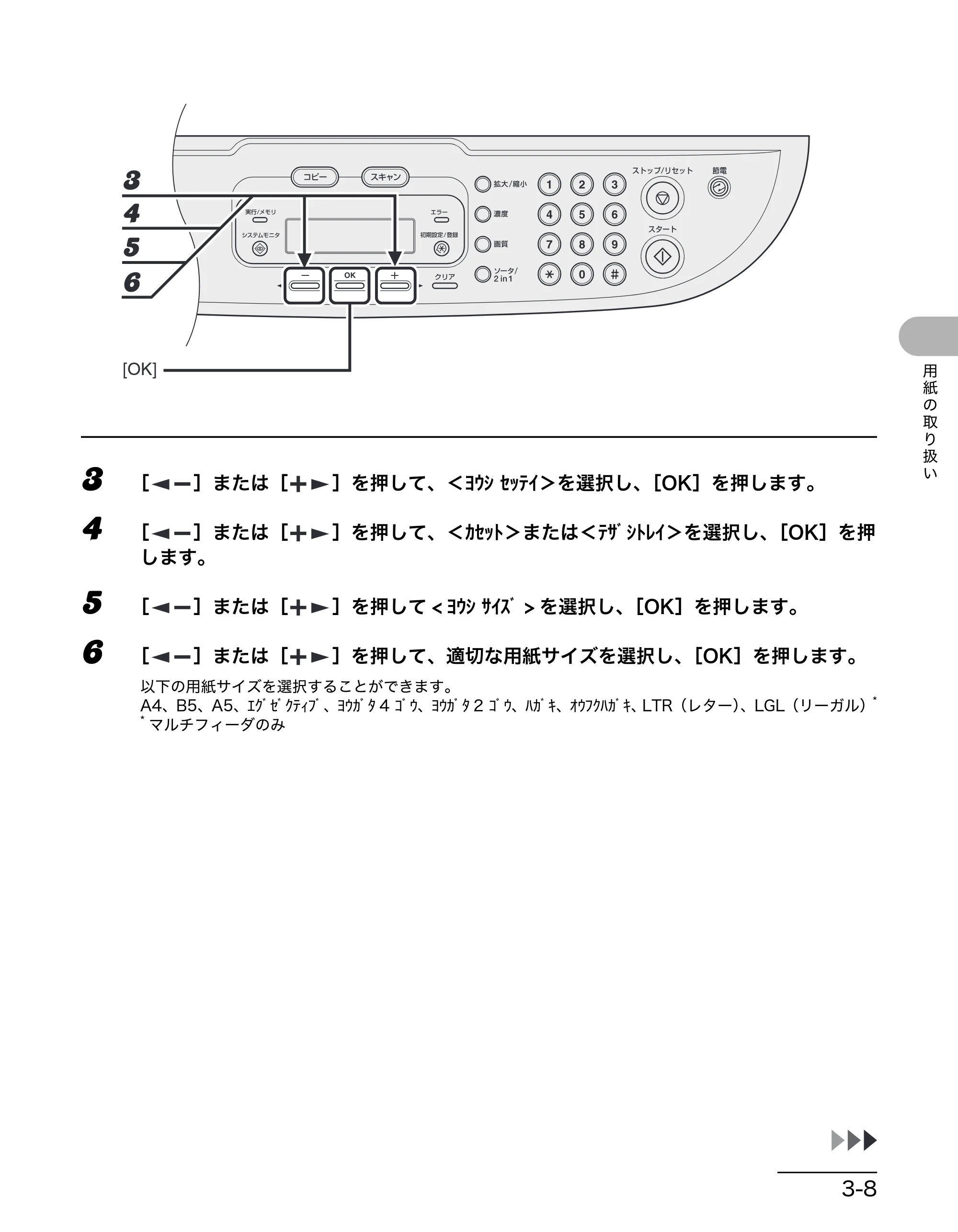 キヤノン MF3220 操作ガイド (基本編) (PDF形式/2.91Mバイト) — 原本ページ — 34ページ