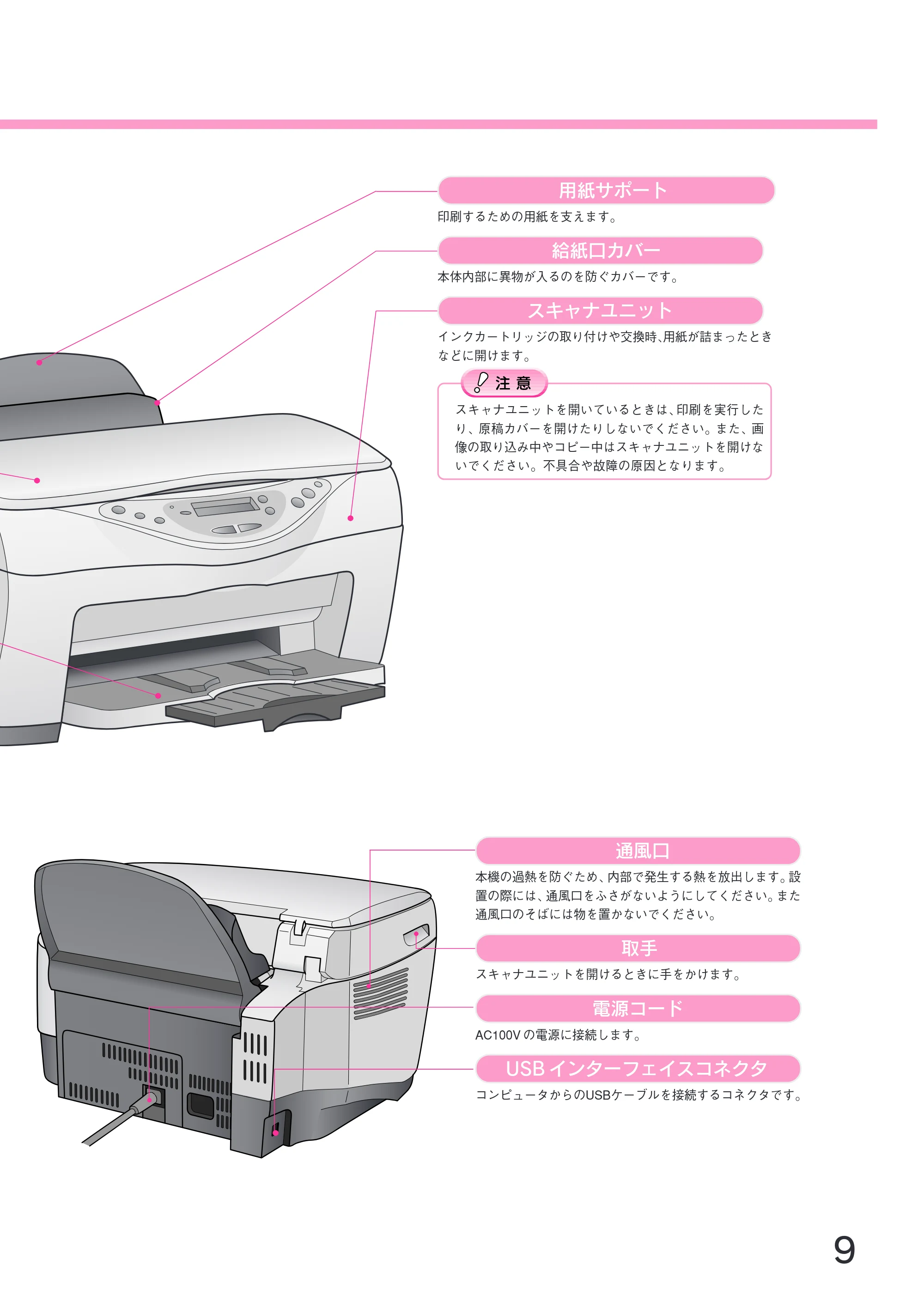 エプソン CC-600PX スタートアップガイド — 用紙サポート — 原本ページ — 11ページ