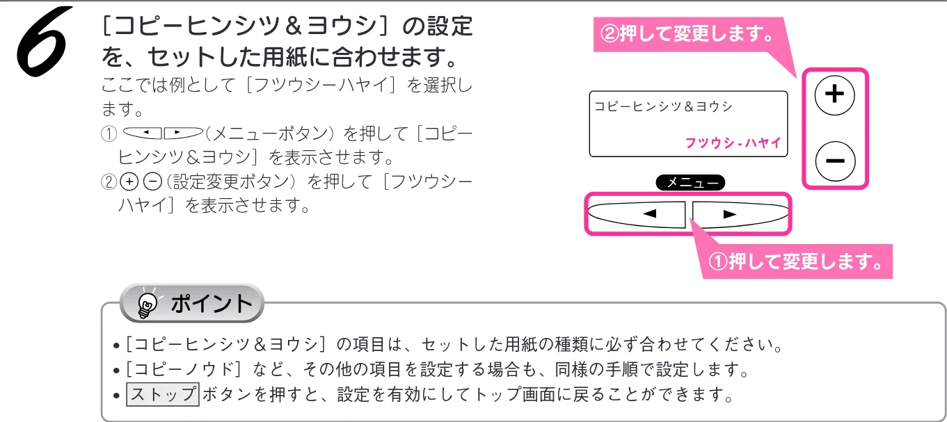エプソン CC-600PX スタートアップガイド — コピー機として使う コピーする(つづき) — 図版 36-1 — 36ページ