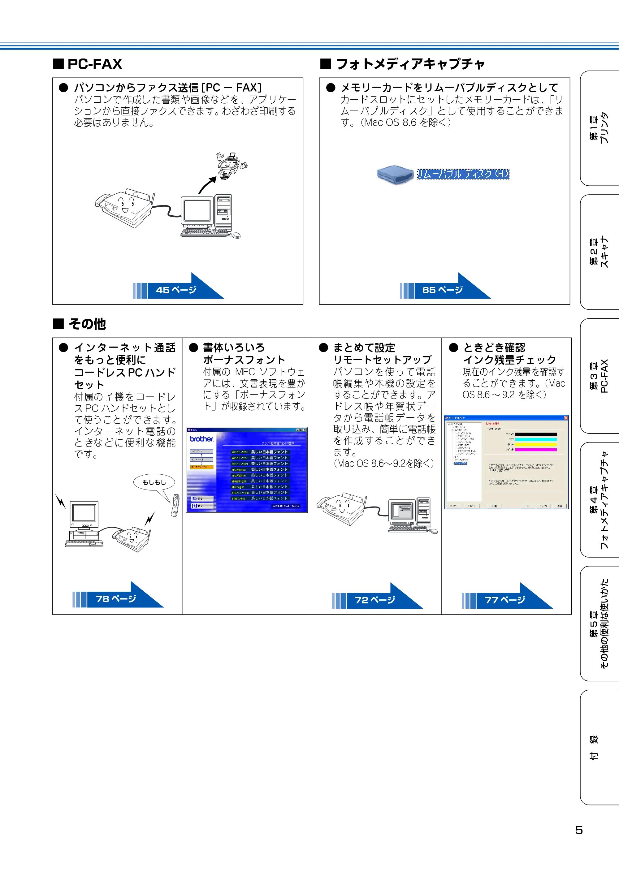 ブラザー MFC-150CL / MFC-150CLW ユーザーズガイド ～パソコン活用編～ — 原本ページ — 6ページ