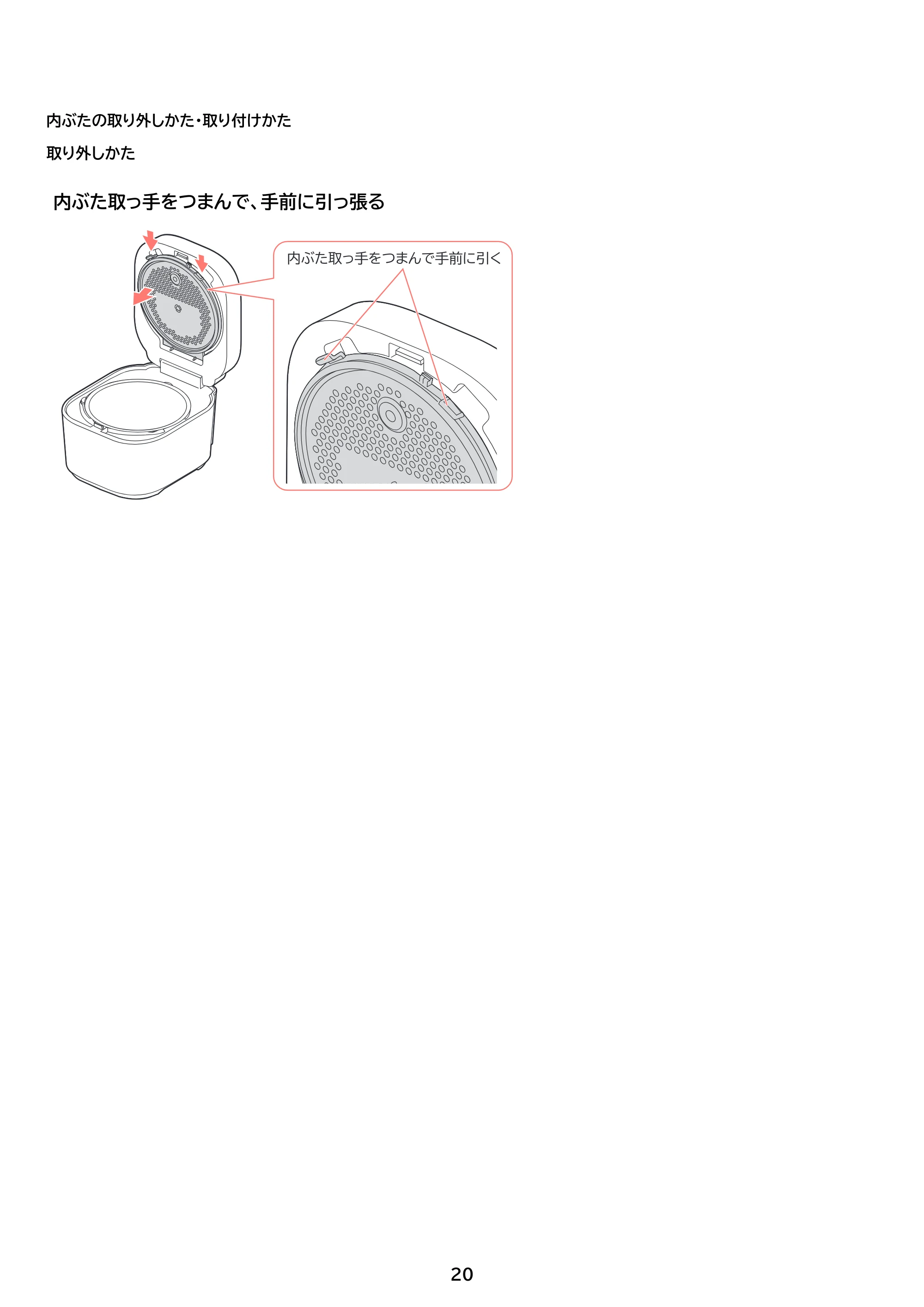 アイリスオーヤマ SHK-LS110 取扱説明書 — 原本ページ — 20ページ