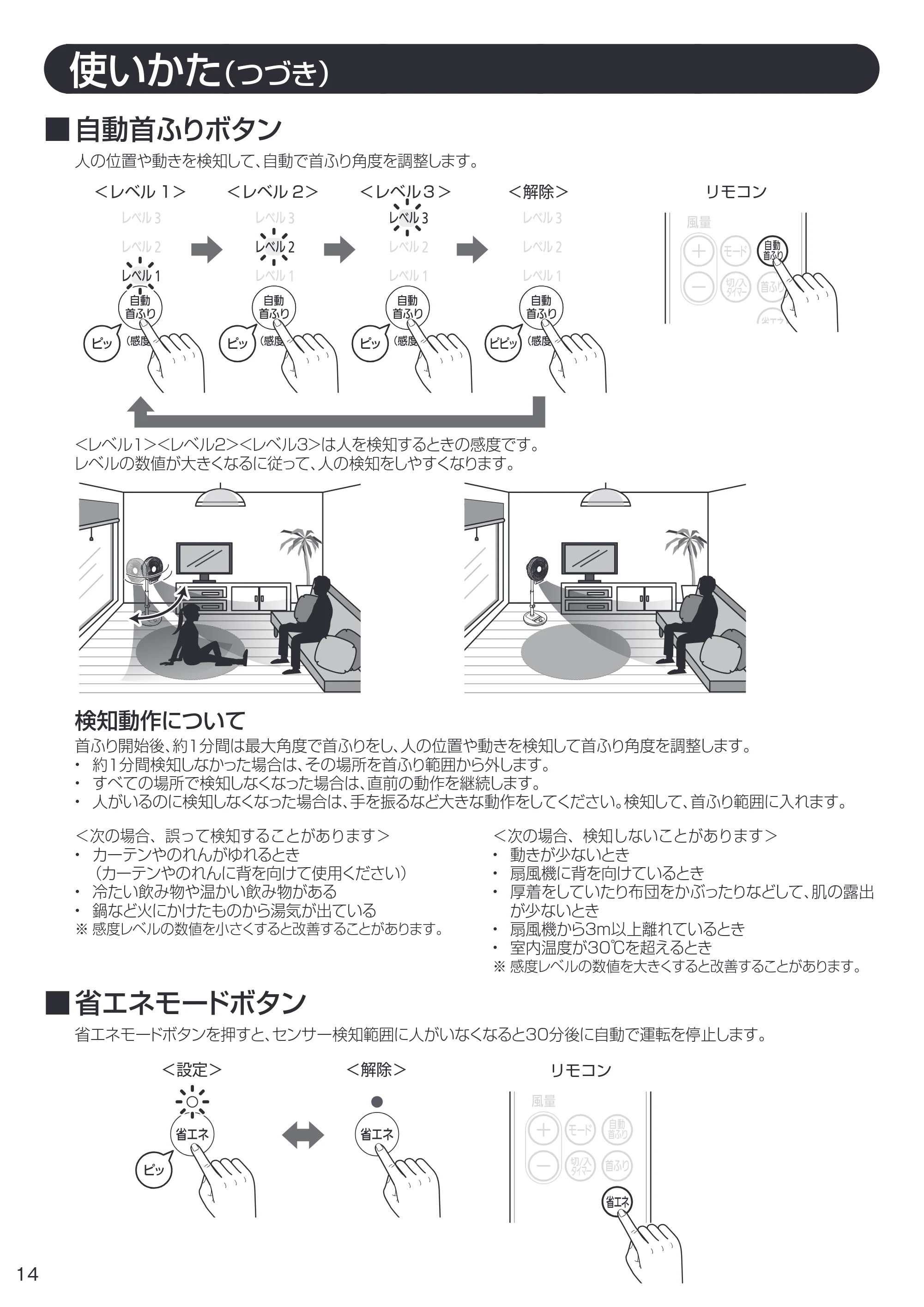 アイリスオーヤマ LFDJ-301H 取扱説明書 — 原本ページ — 14ページ
