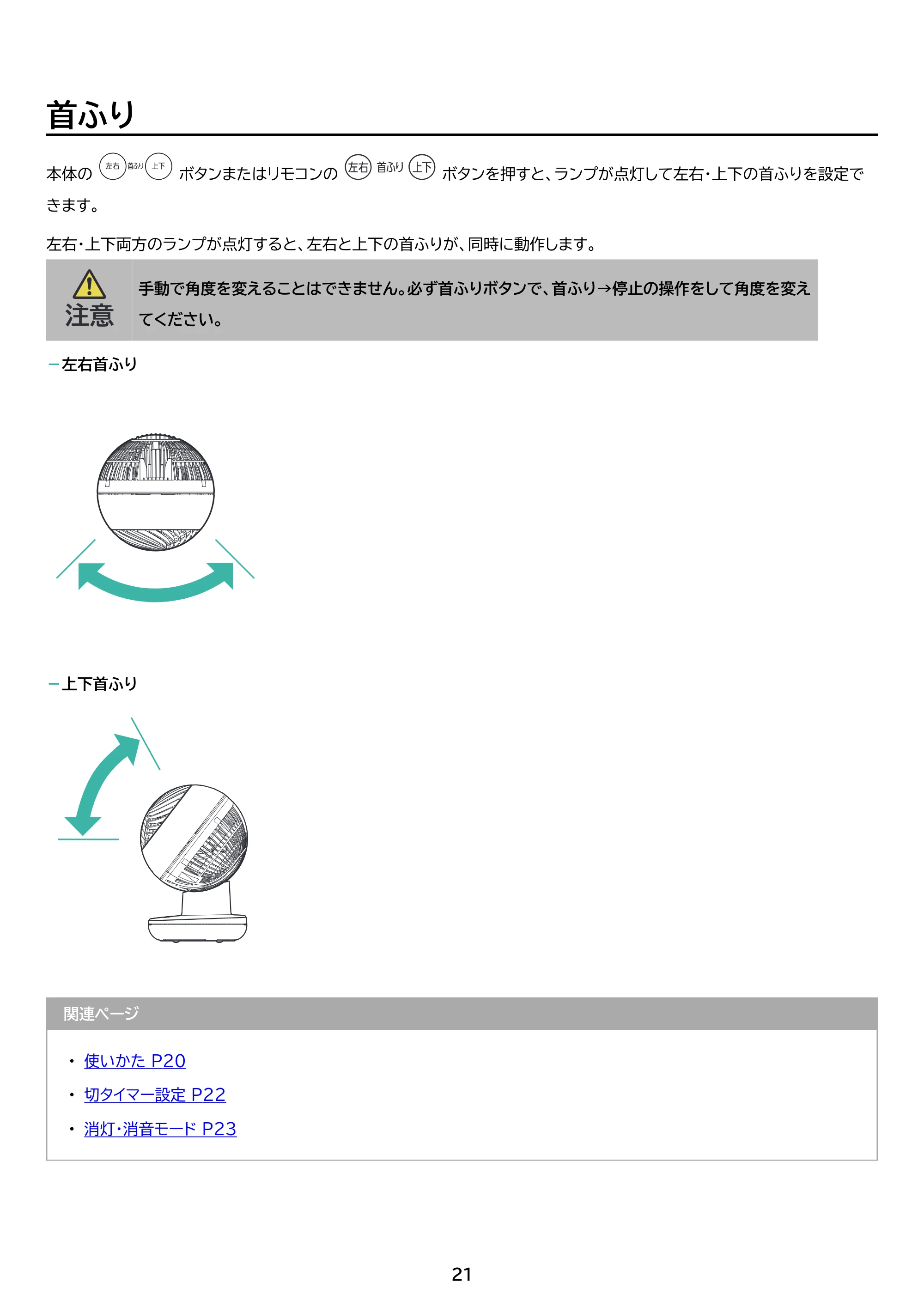 アイリスオーヤマ PCF-SDS15T-EC 取扱説明書 — 原本ページ — 21ページ