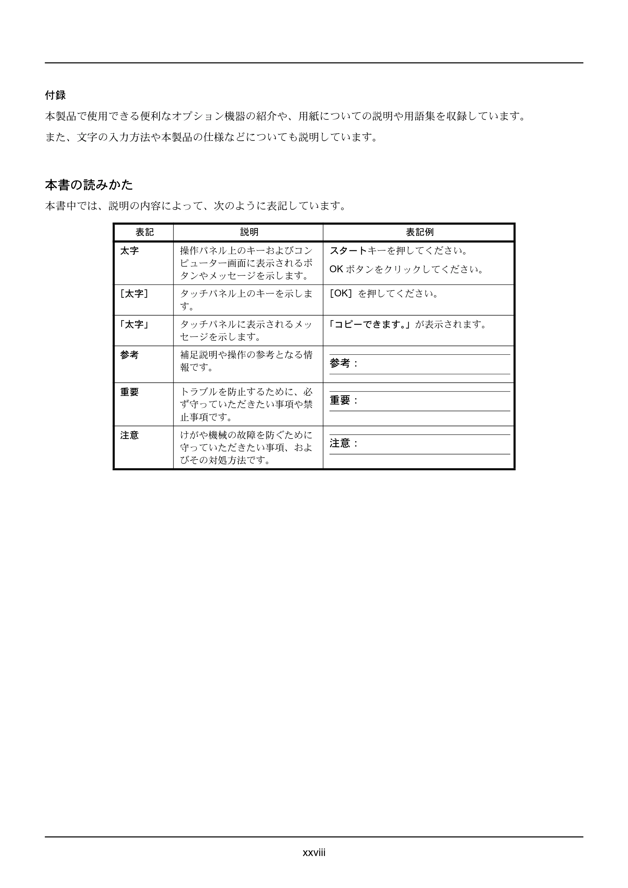 京セラ ECOSYS M2535dn ECOSYS M2535dn 使用説明書 — 本書の読みかた — 原本ページ — 30ページ