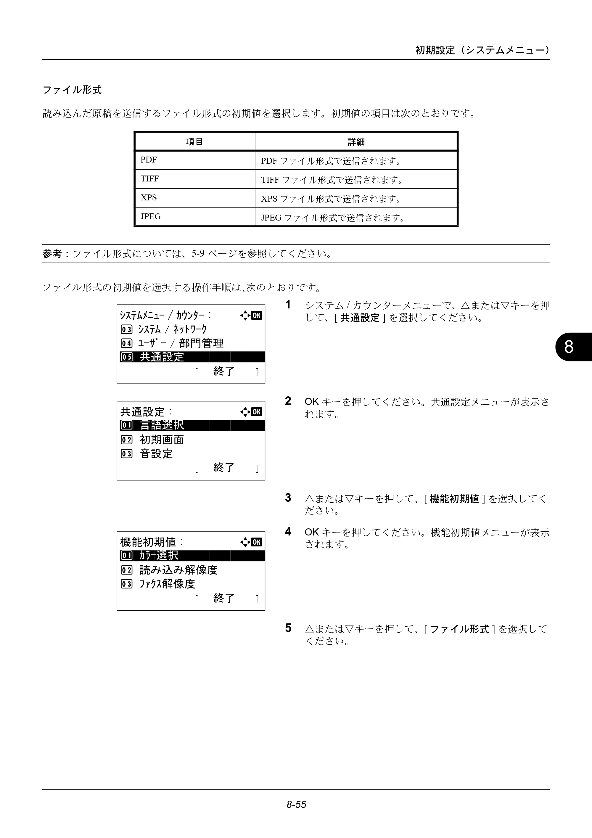 京セラ ECOSYS M2535dn ECOSYS M2535dn 使用説明書 — 原本ページ — 251ページ