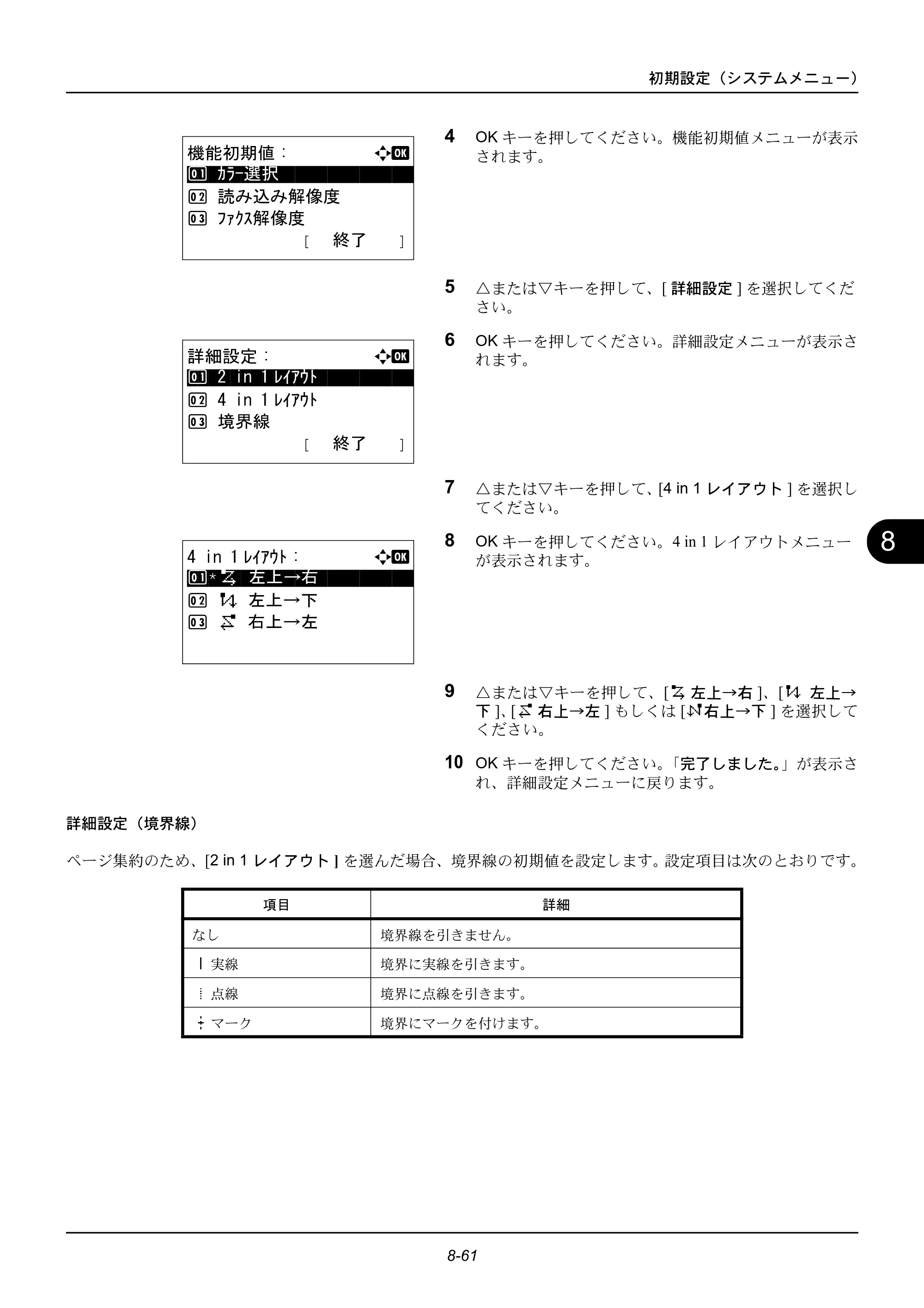 京セラ ECOSYS M2535dn ECOSYS M2535dn 使用説明書 — 原本ページ — 257ページ