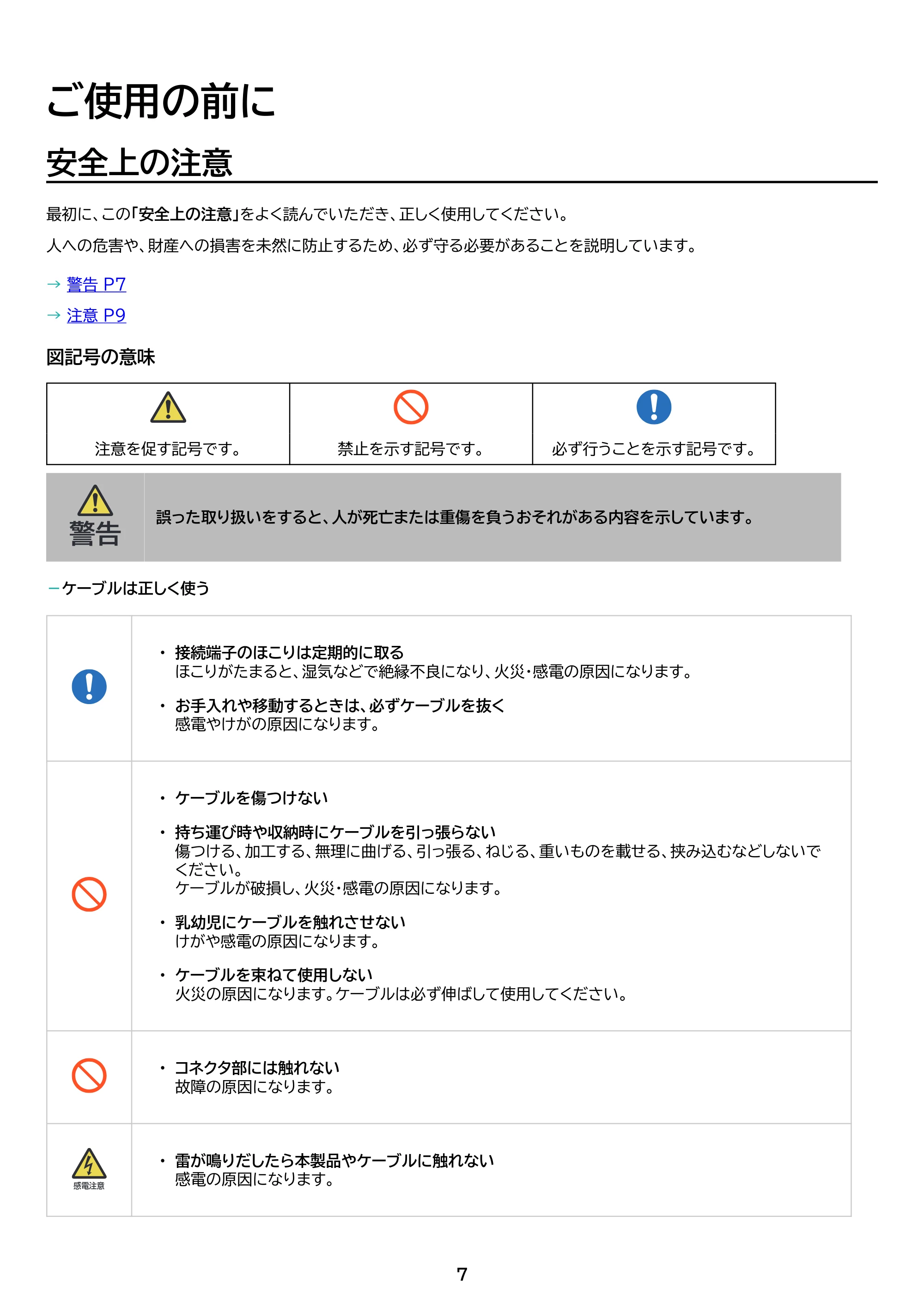 アイリスオーヤマ DP-EF164S 取扱説明書 — 原本ページ — 7ページ
