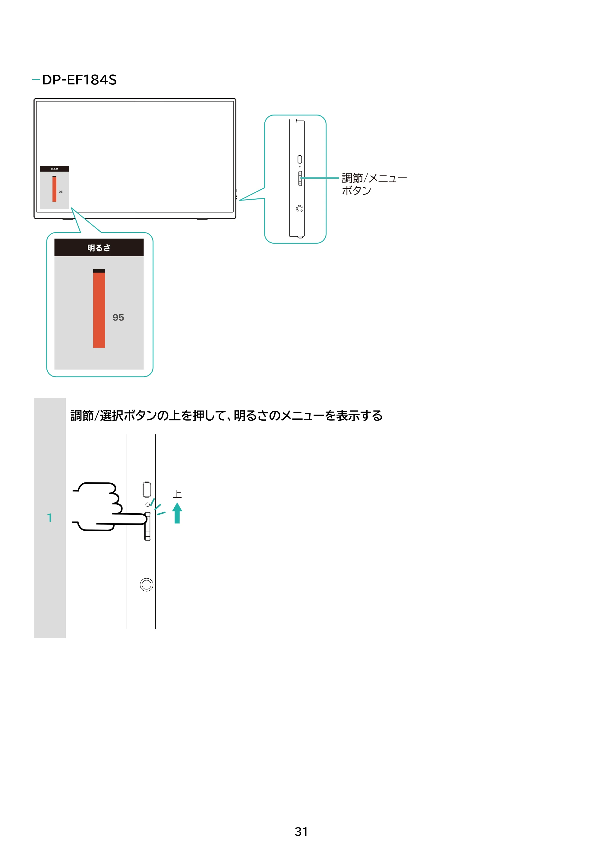 アイリスオーヤマ DP-EF184S 取扱説明書 — 原本ページ — 31ページ