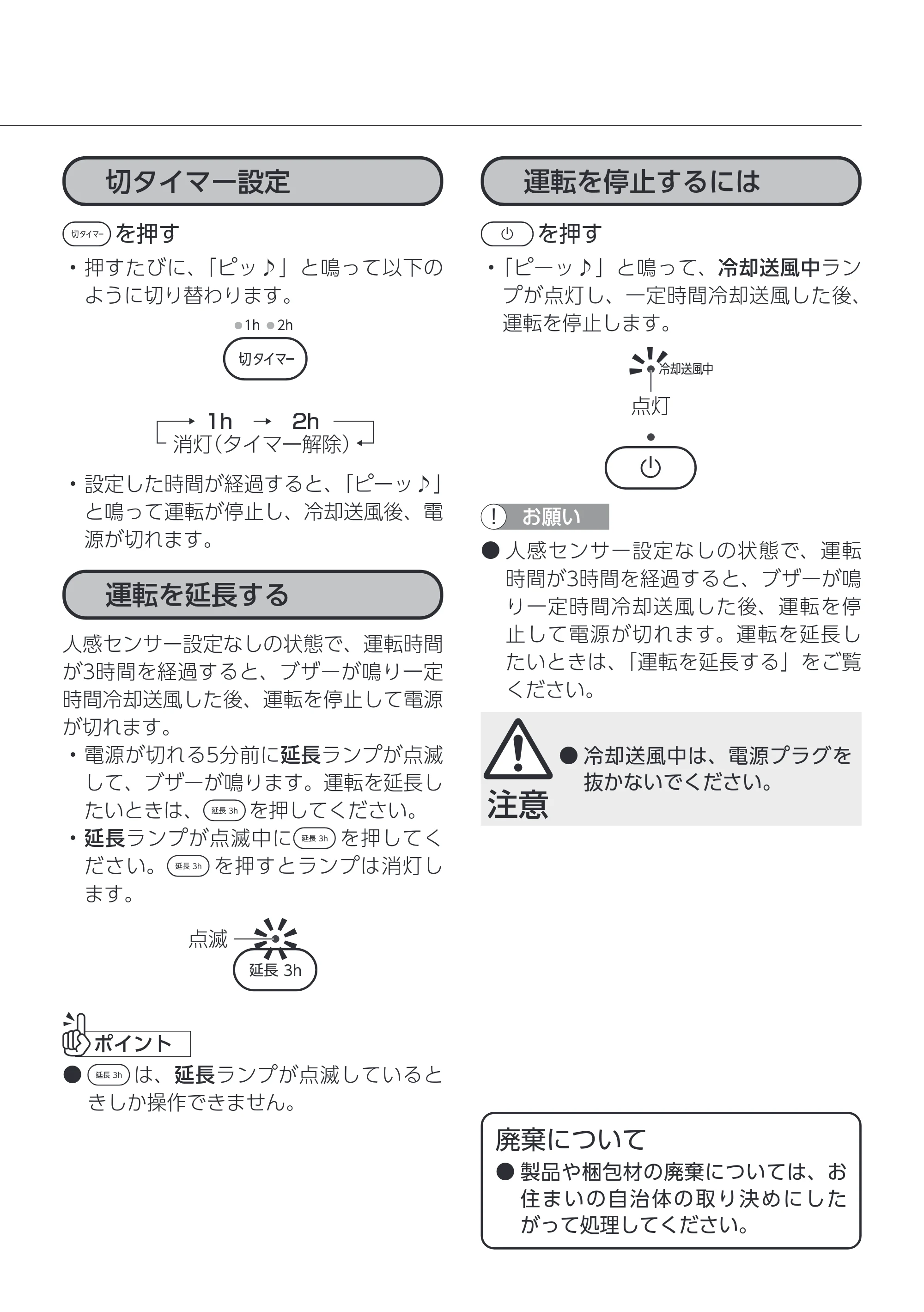 アイリスオーヤマ KCH-DM121 取扱説明書 — 原本ページ — 10ページ