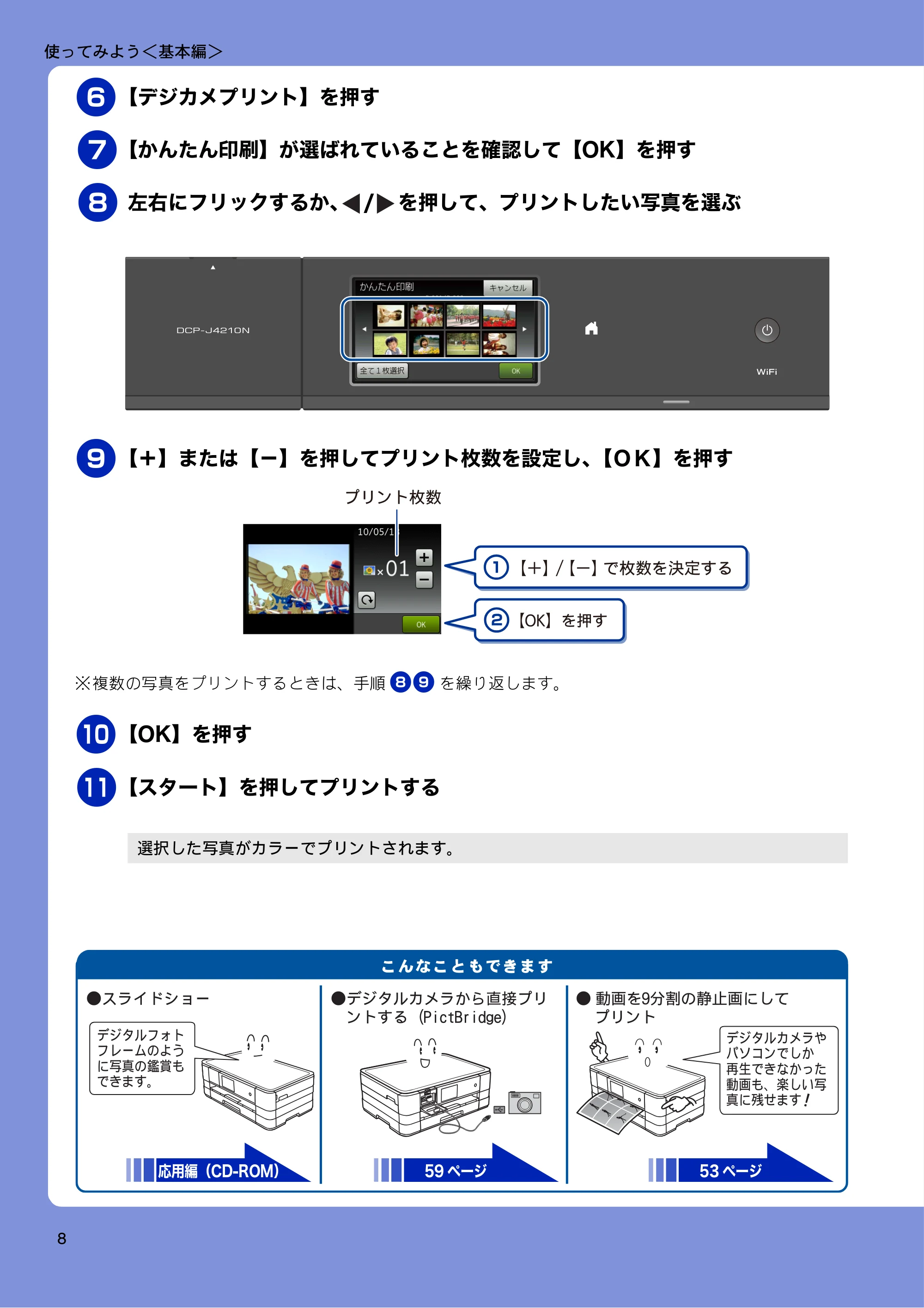 ブラザー DCP-J4210N ユーザーズガイド ~基本編~ — 原本ページ — 10ページ