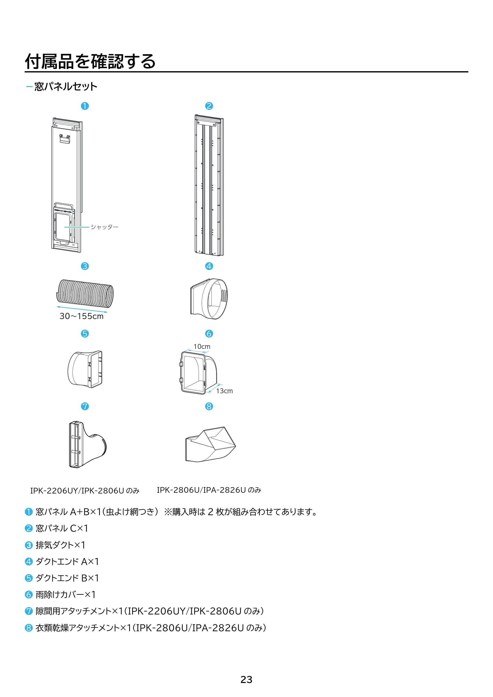 アイリスオーヤマ IPK-2806U 取扱説明書 — 原本ページ — 23ページ