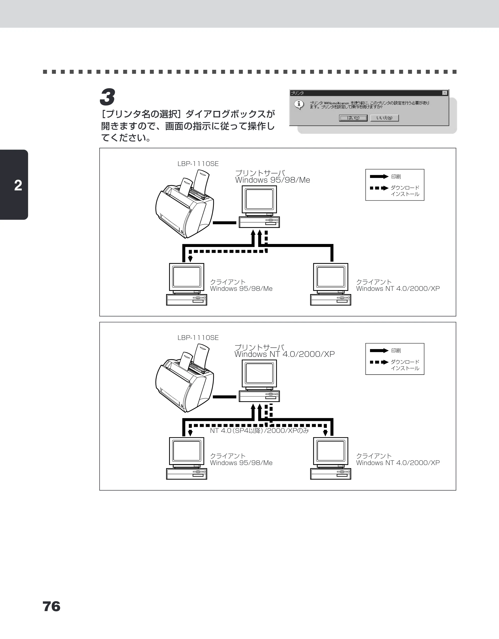 キヤノン LBP-1110SE ユーザーズガイド （PDF形式／8.41Mバイト） — 原本ページ — 100ページ