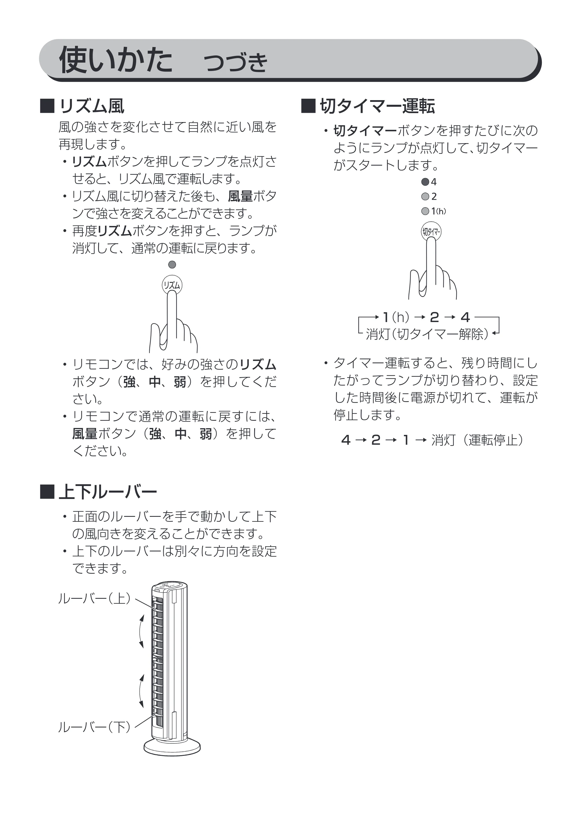 アイリスオーヤマ KTF-C84T 取扱説明書 — 原本ページ — 11ページ