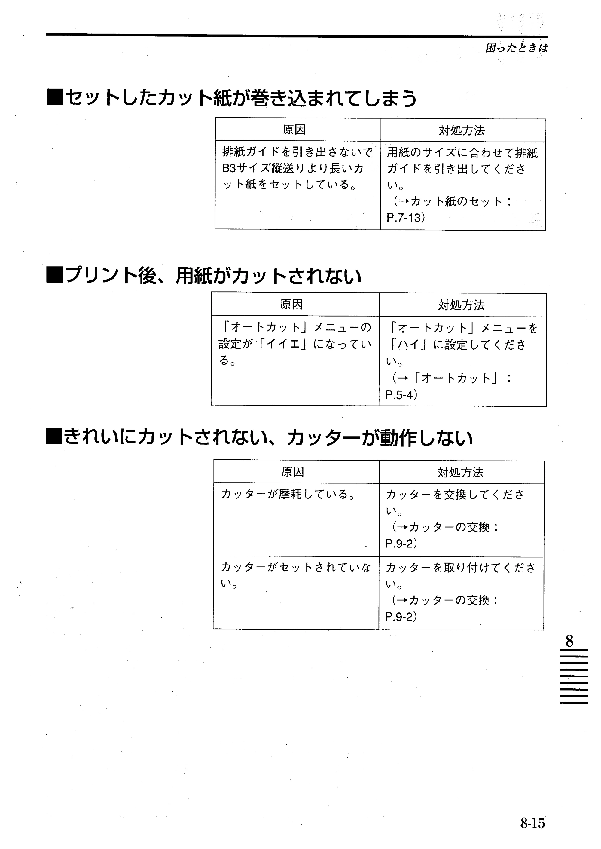 キヤノン BJ-W7000/7000S BJ-W7000操作ガイド （PDF形式／14.91Mバイト） — 原本ページ — 125ページ