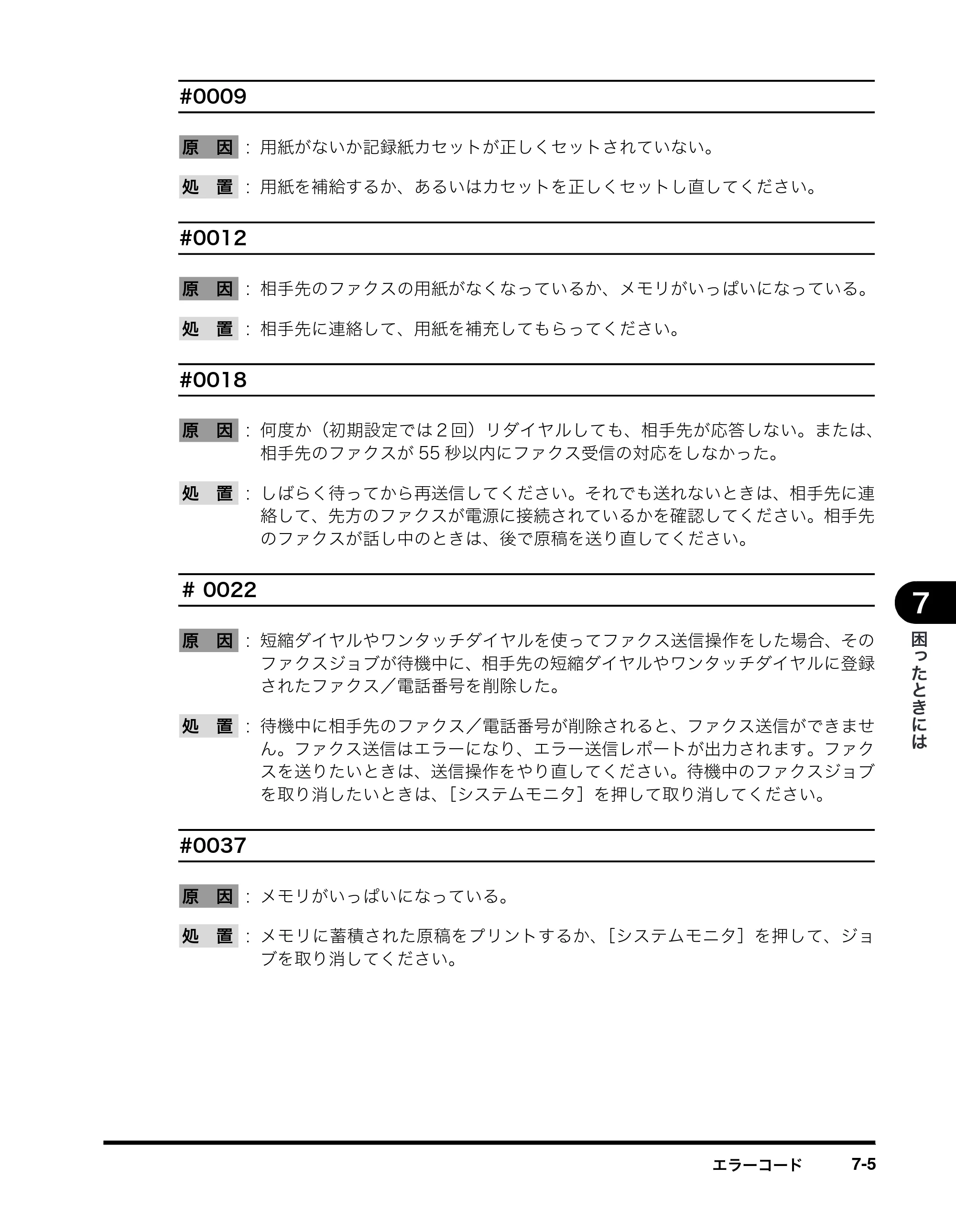 キヤノン MF8180 ファクスガイド （PDF形式／3.23Mバイト） — 原本ページ — 73ページ