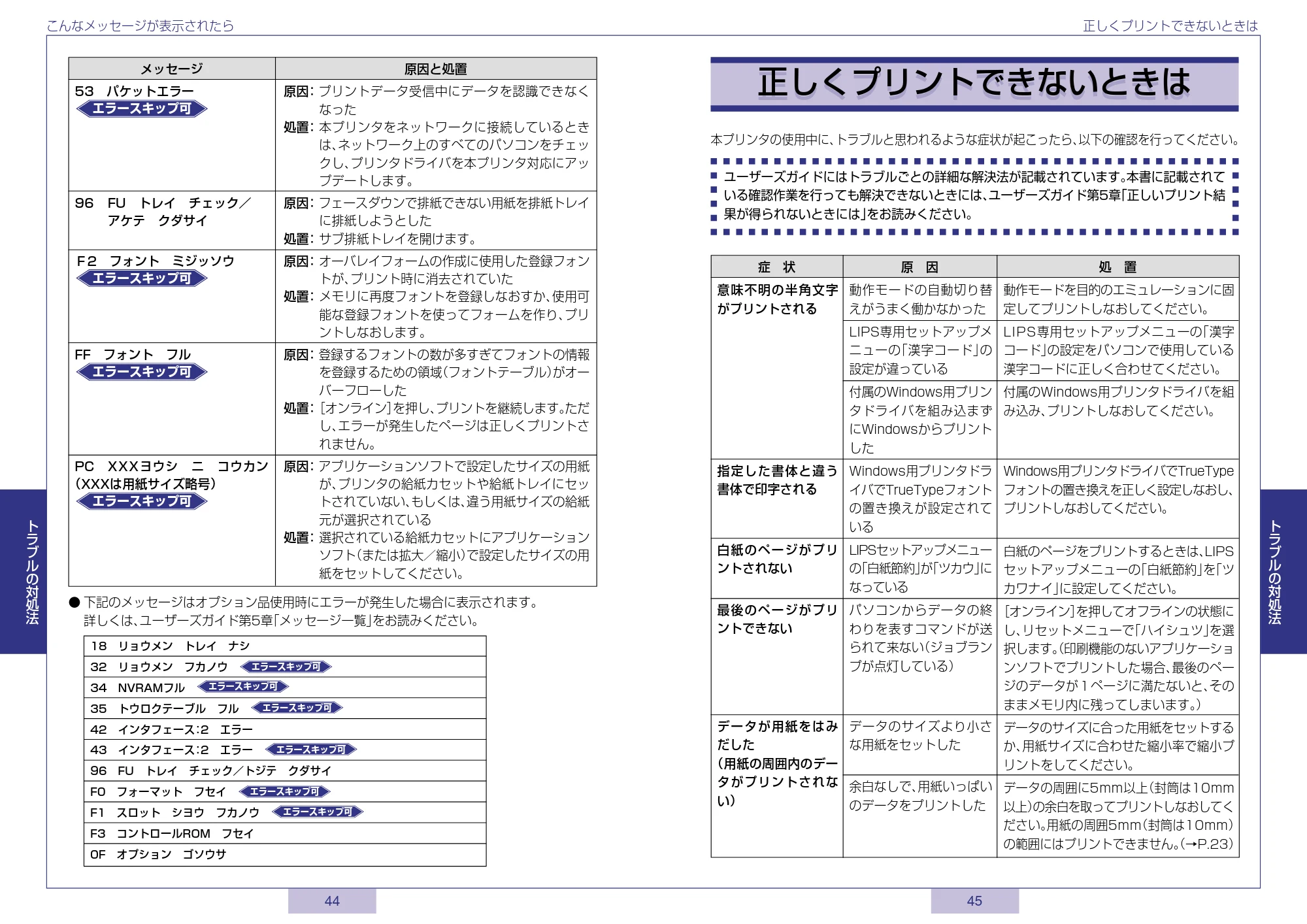 キヤノン LBP-1820/1620 かんたん操作ガイド 2006年5月25日更新 (PDF形式/1.36Mバイト) — 原本ページ — 23ページ