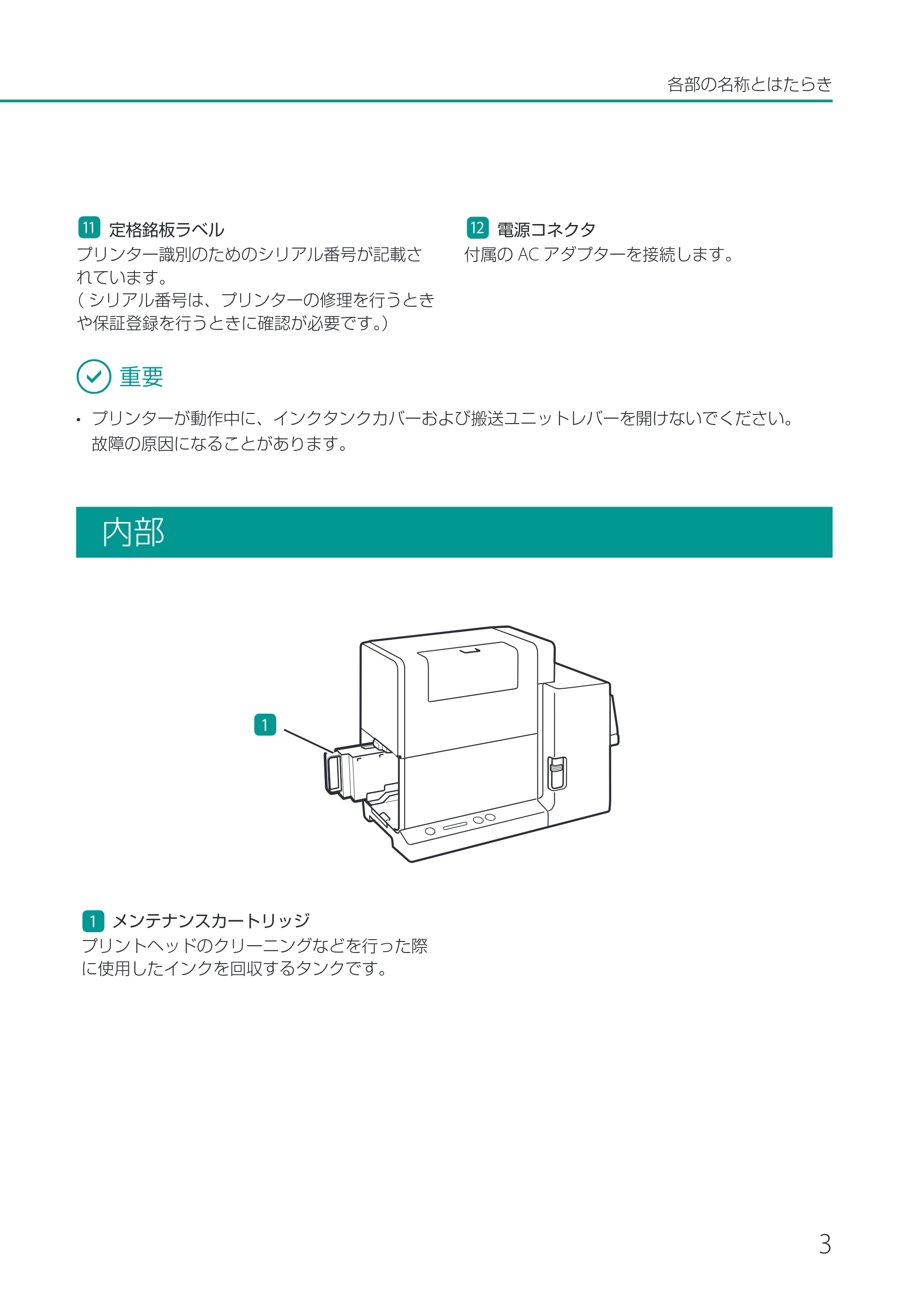 キヤノン CX-G2400 CX-G2400 ユーザーズガイド 2025年7月24日更新（PDF：7.41 MB） — 内部 — 原本ページ — 8ページ