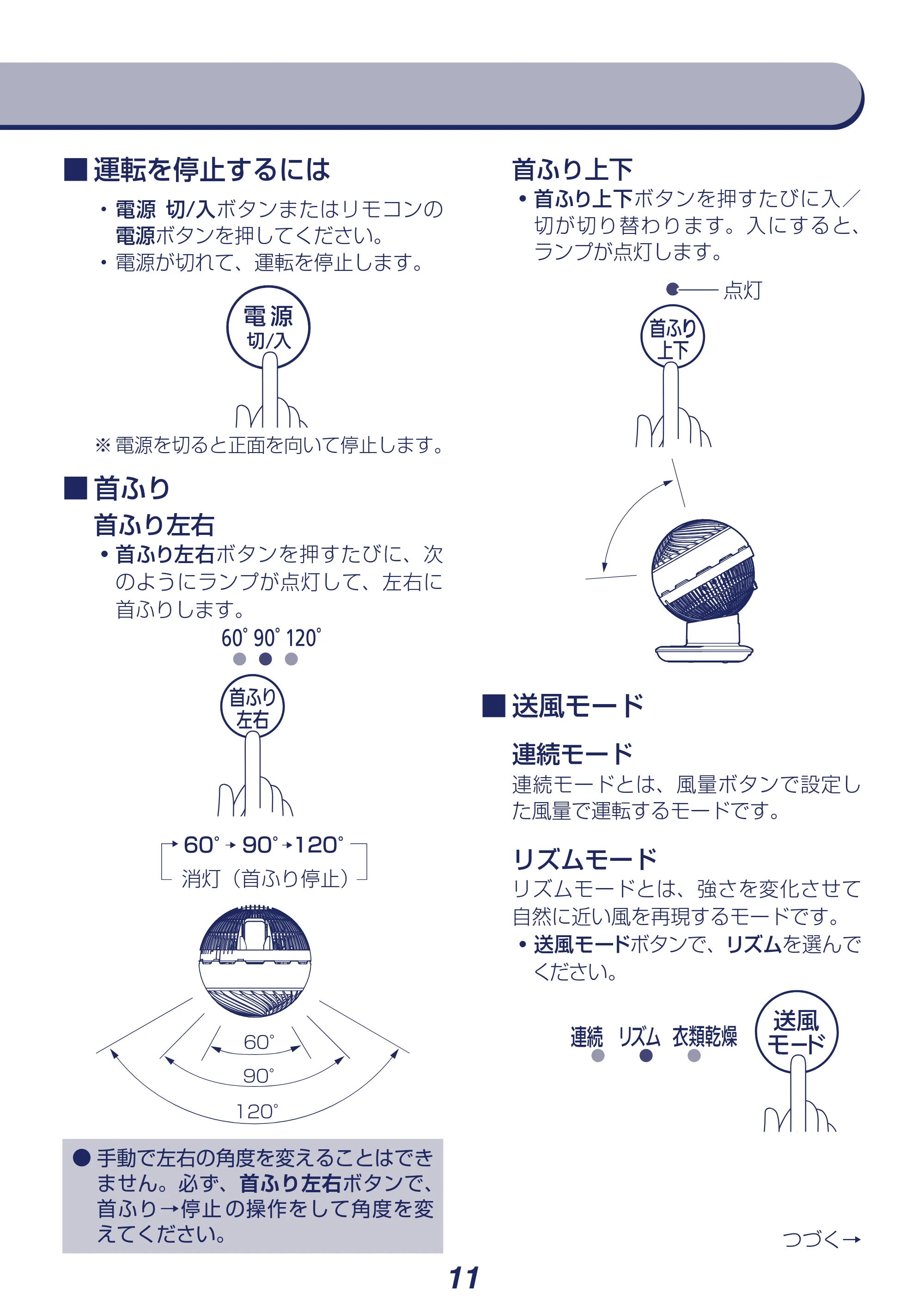 アイリスオーヤマ DCJET15 / KCF-SDCC152T 取扱説明書 — 原本ページ — 11ページ