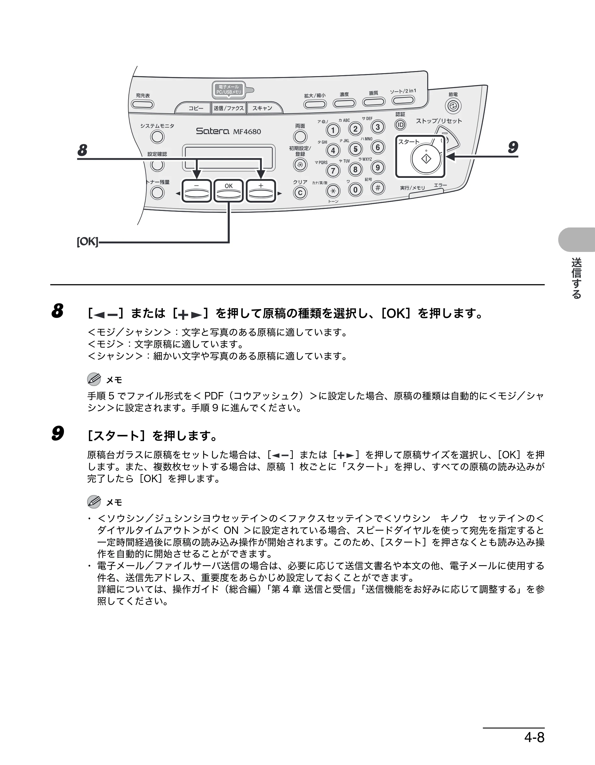 キヤノン MF4680 操作ガイド（基本編） （PDF形式／11.91Mバイト） — 原本ページ — 76ページ