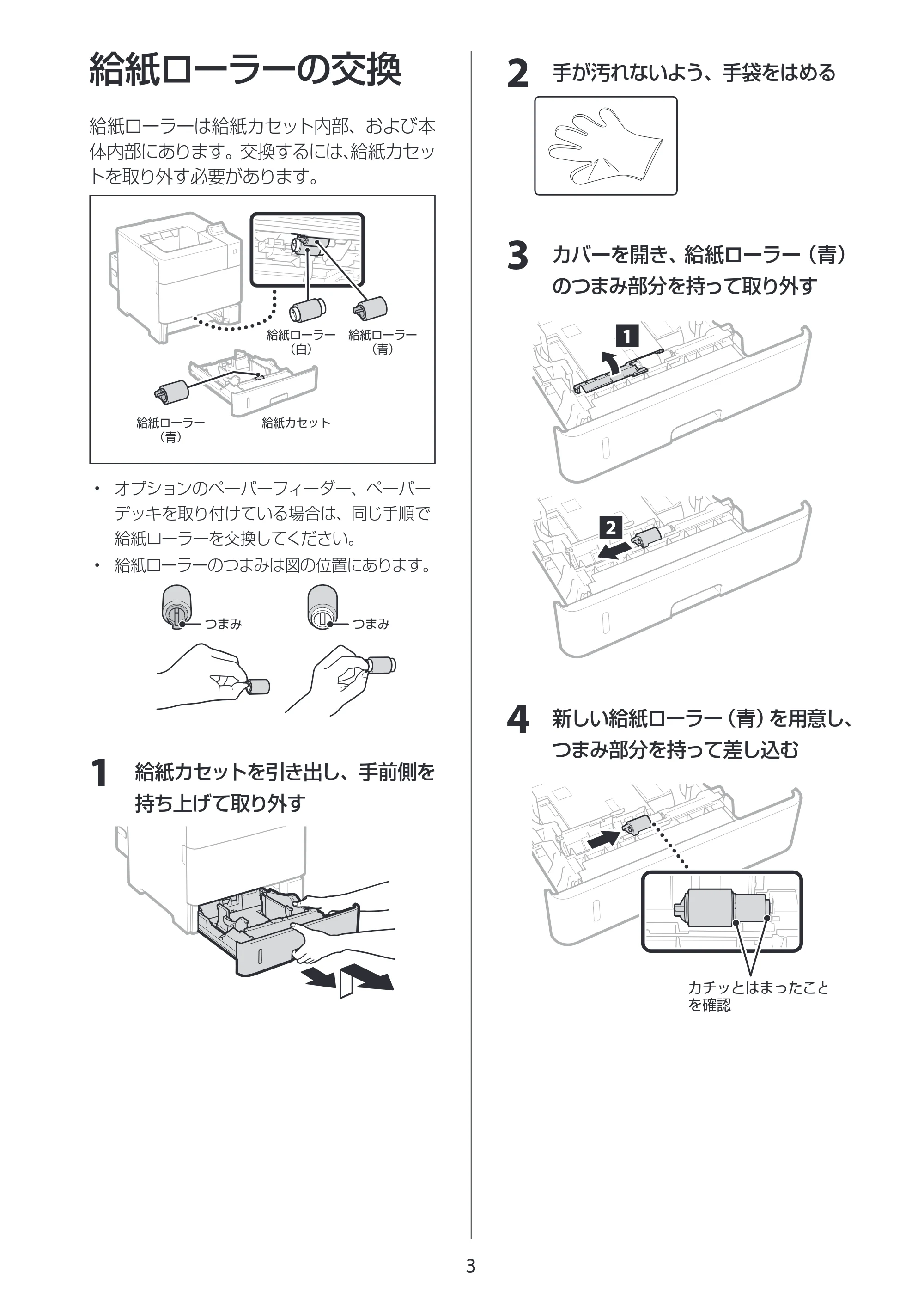 キヤノン FUSER KIT UM-A1 交換手順書 LBP352i／LBP351i FUSER KIT UM-A1 交換手順書 2018年8月2日掲載（PDF：4.25MB） — 転写ローラーの交換 — 原本ページ — 4ページ