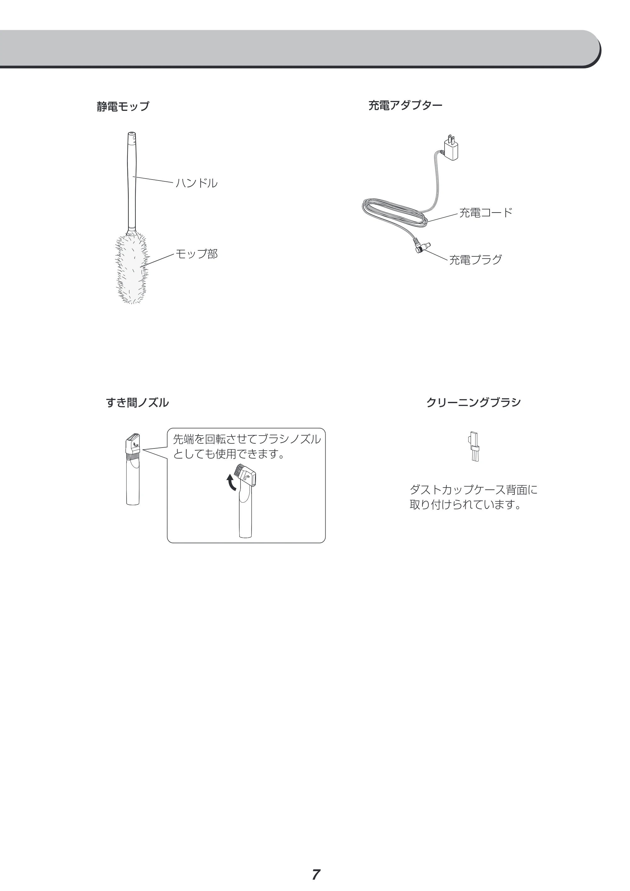 アイリスオーヤマ SCD-R1PB 取扱説明書 — 原本ページ — 7ページ